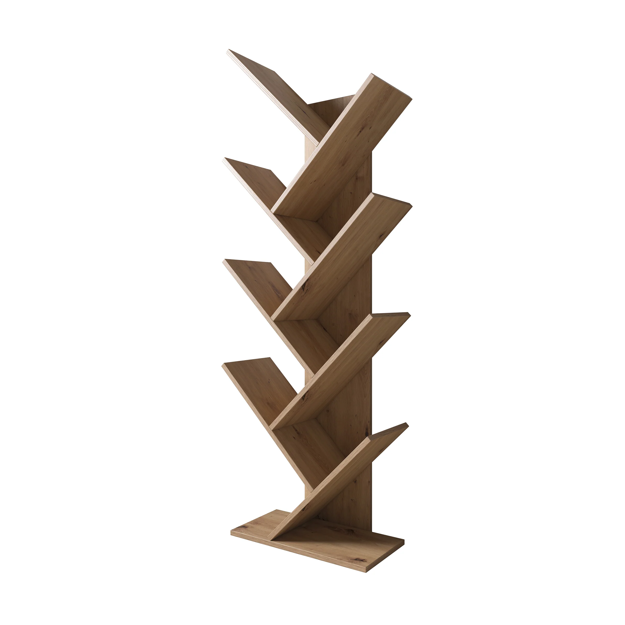 Mirabelle - Boekenkast - Eikenpatroon - 49x24x149 cm - Image 5