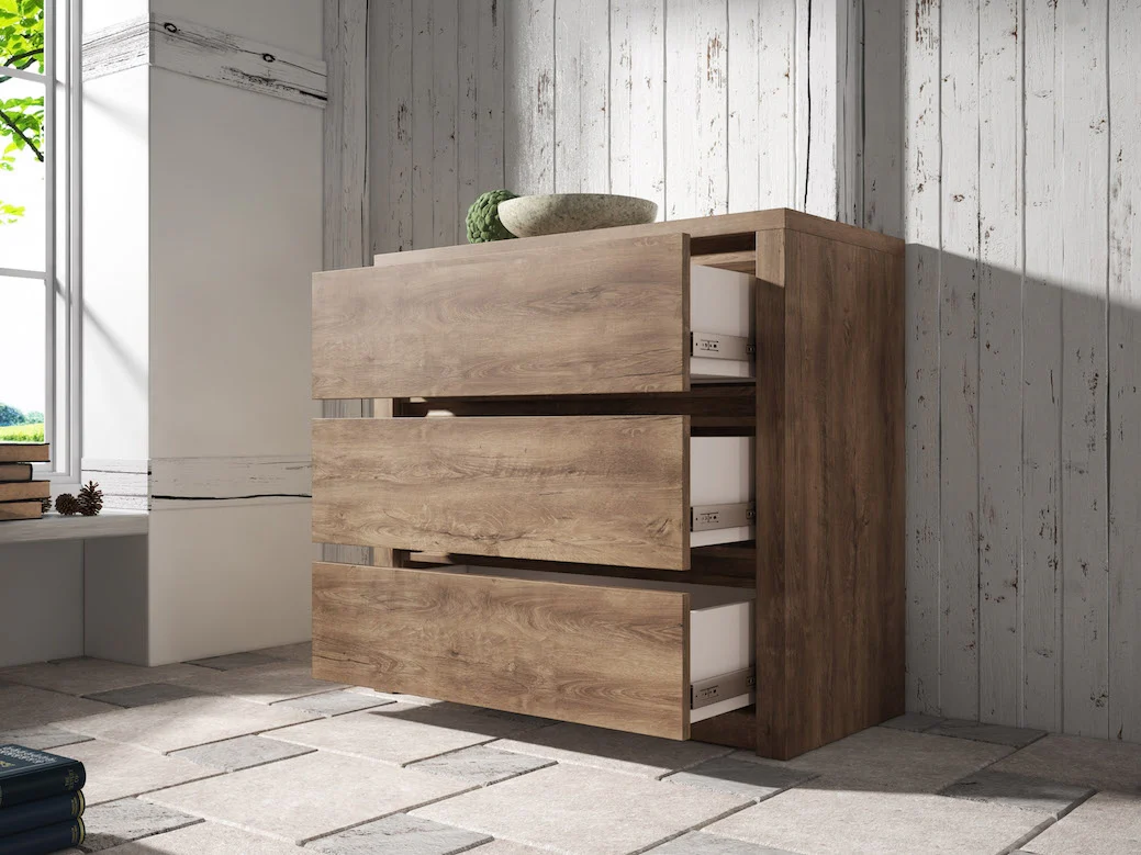 Monaco - Dressoir - Eiken - 90x43x80 cm - Image 2