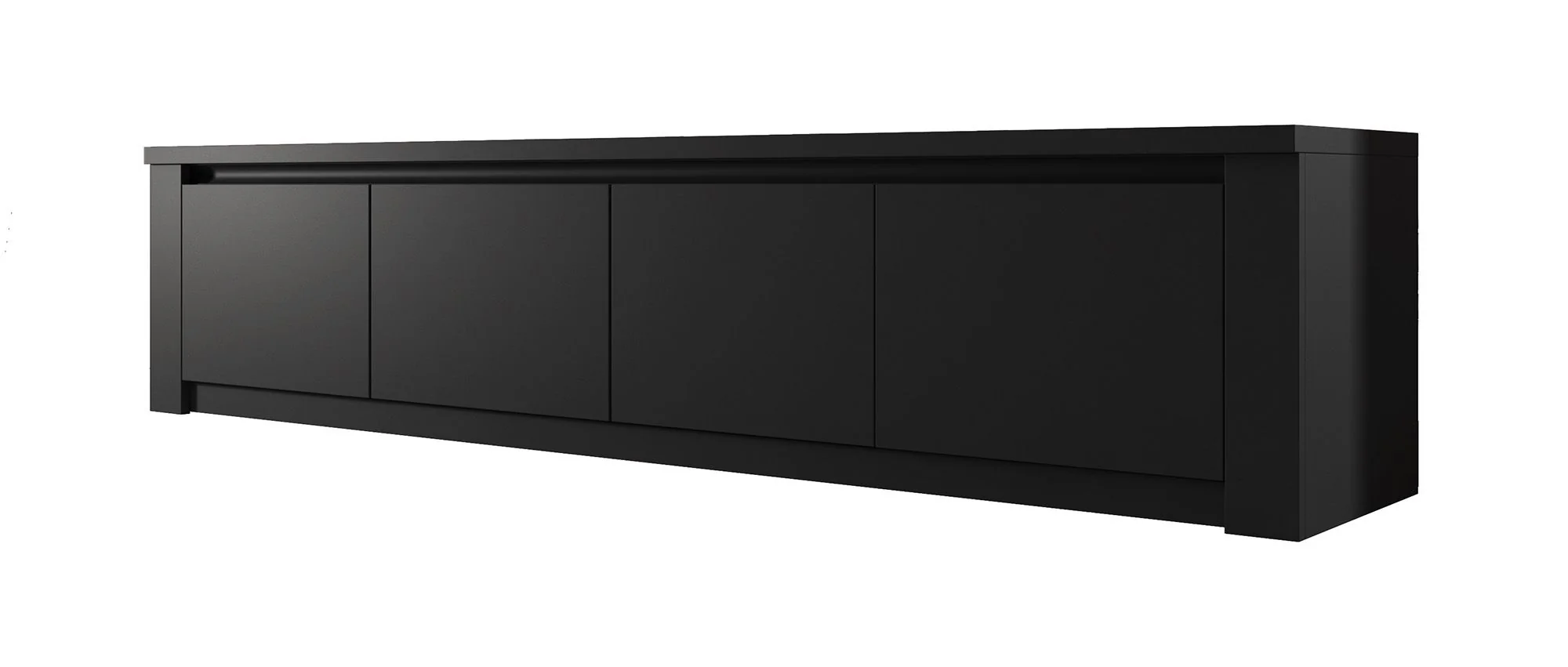 Monaco - TV-Meubel - Mat zwart  - 170 cm - Image 6
