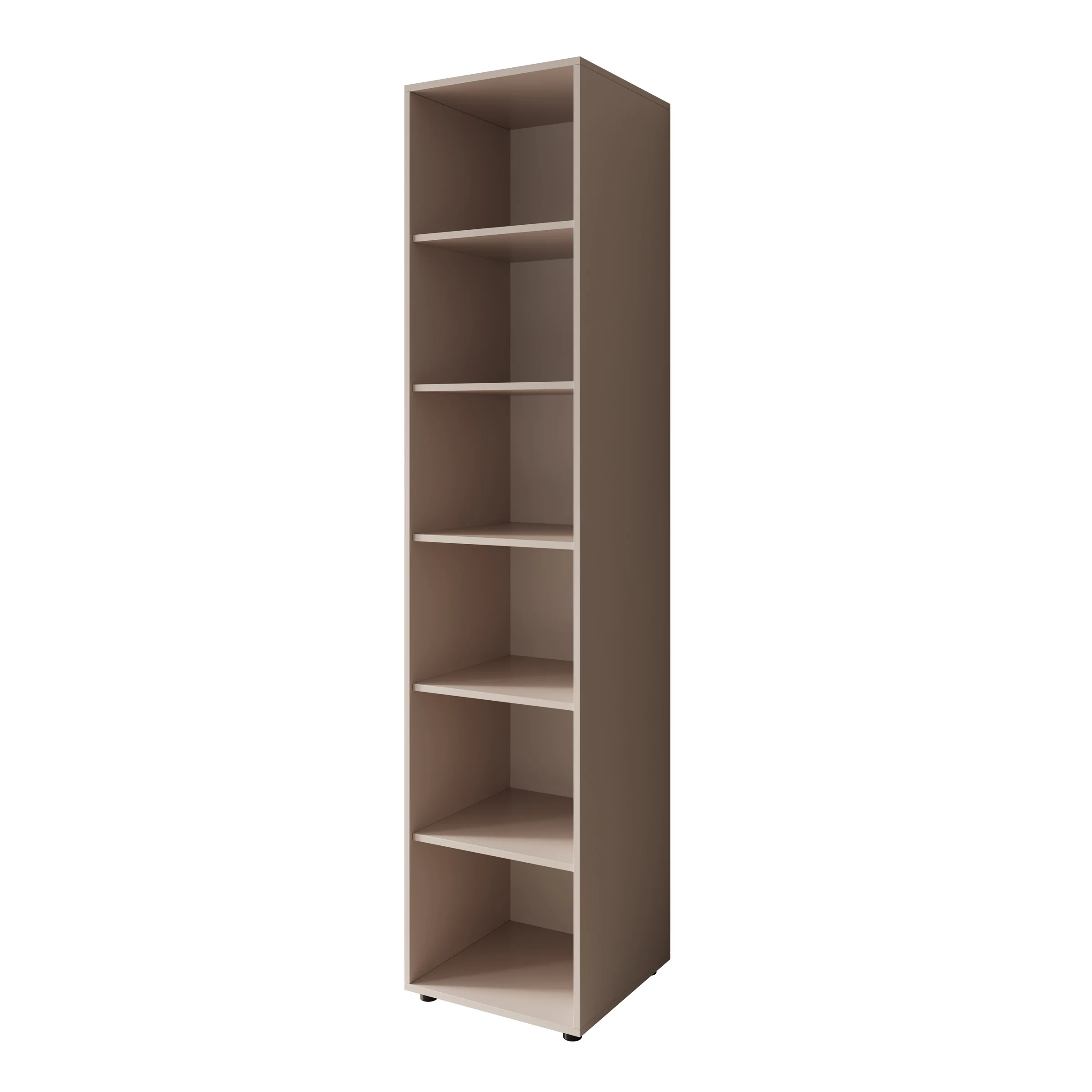 Montalo - Boekenkast - Beige - 45x45x206 cm - Image 5