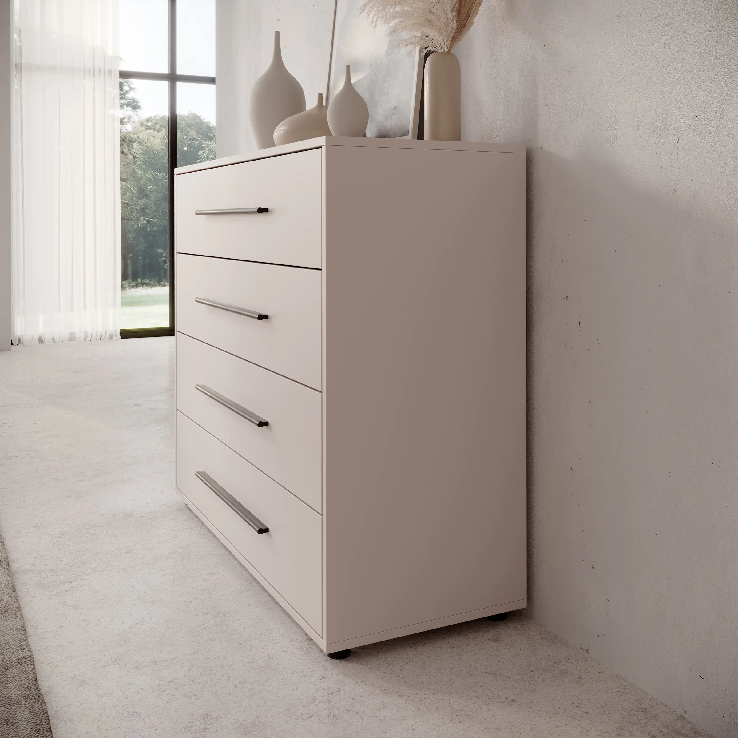 Montalo - Ladekast - Beige - 99x40x87 cm - Image 4