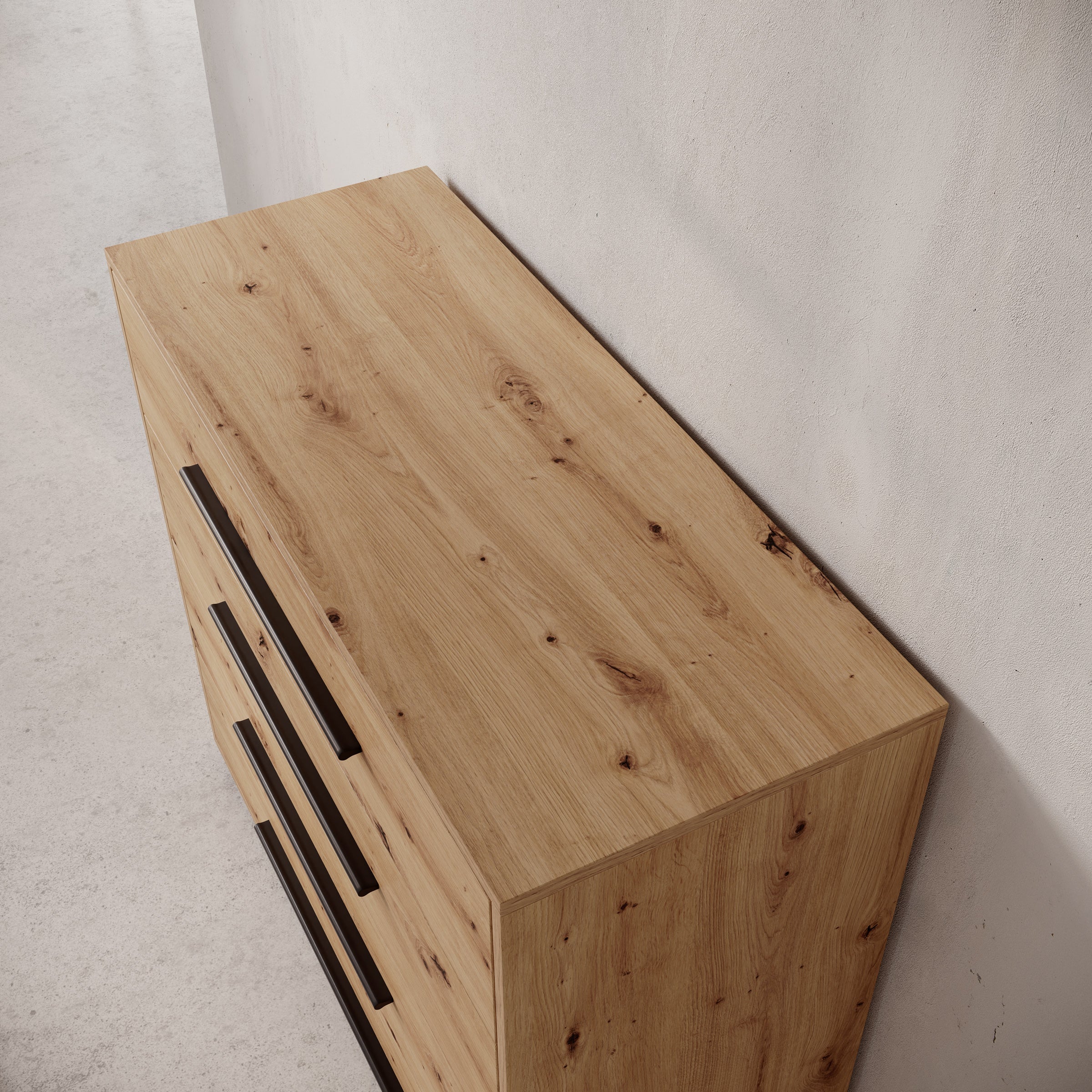 Montalo - Ladekast - Eikenpatroon - 99x40x87 cm - Image 5