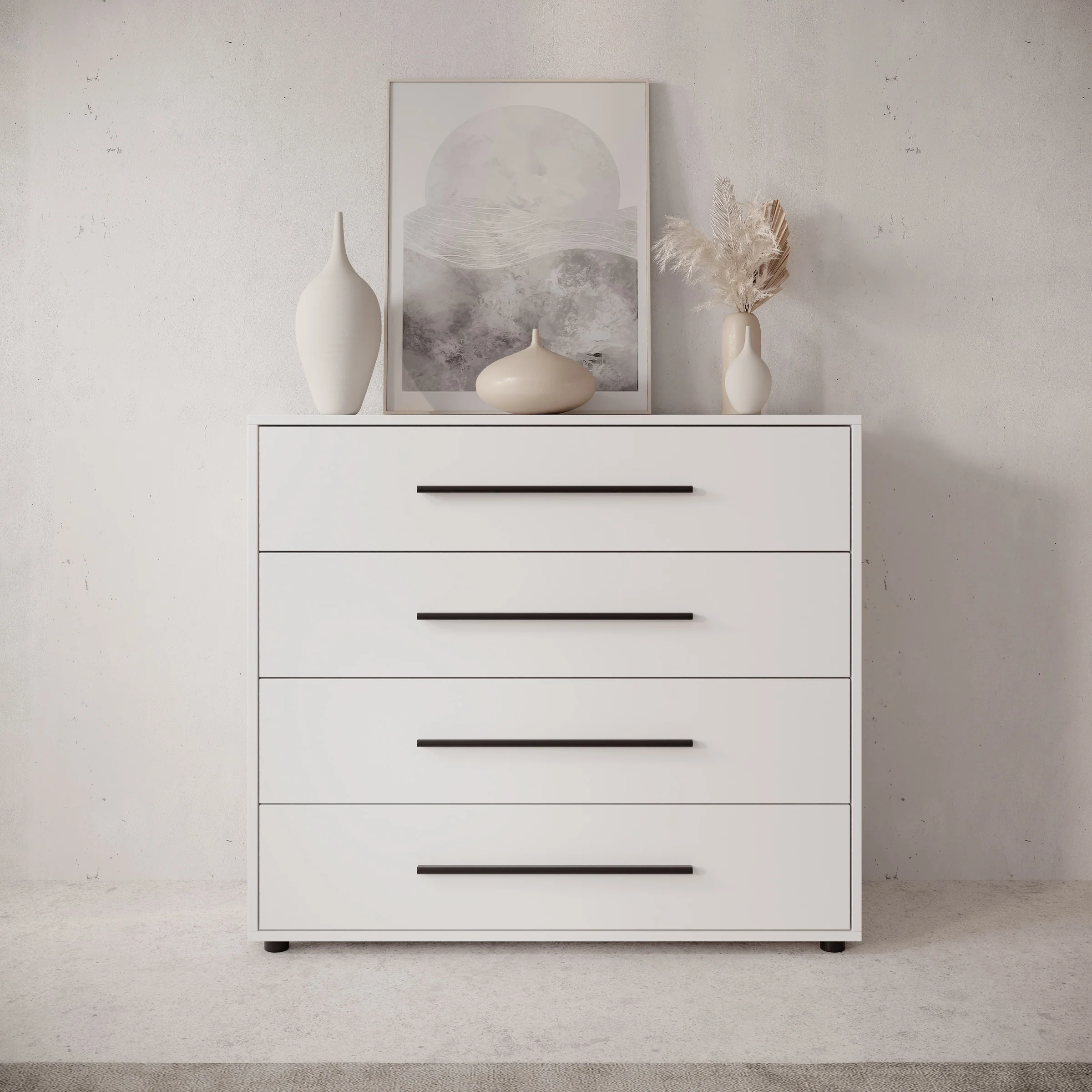 Montalo - Ladekast - Wit - 99x40x87 cm - Image 3