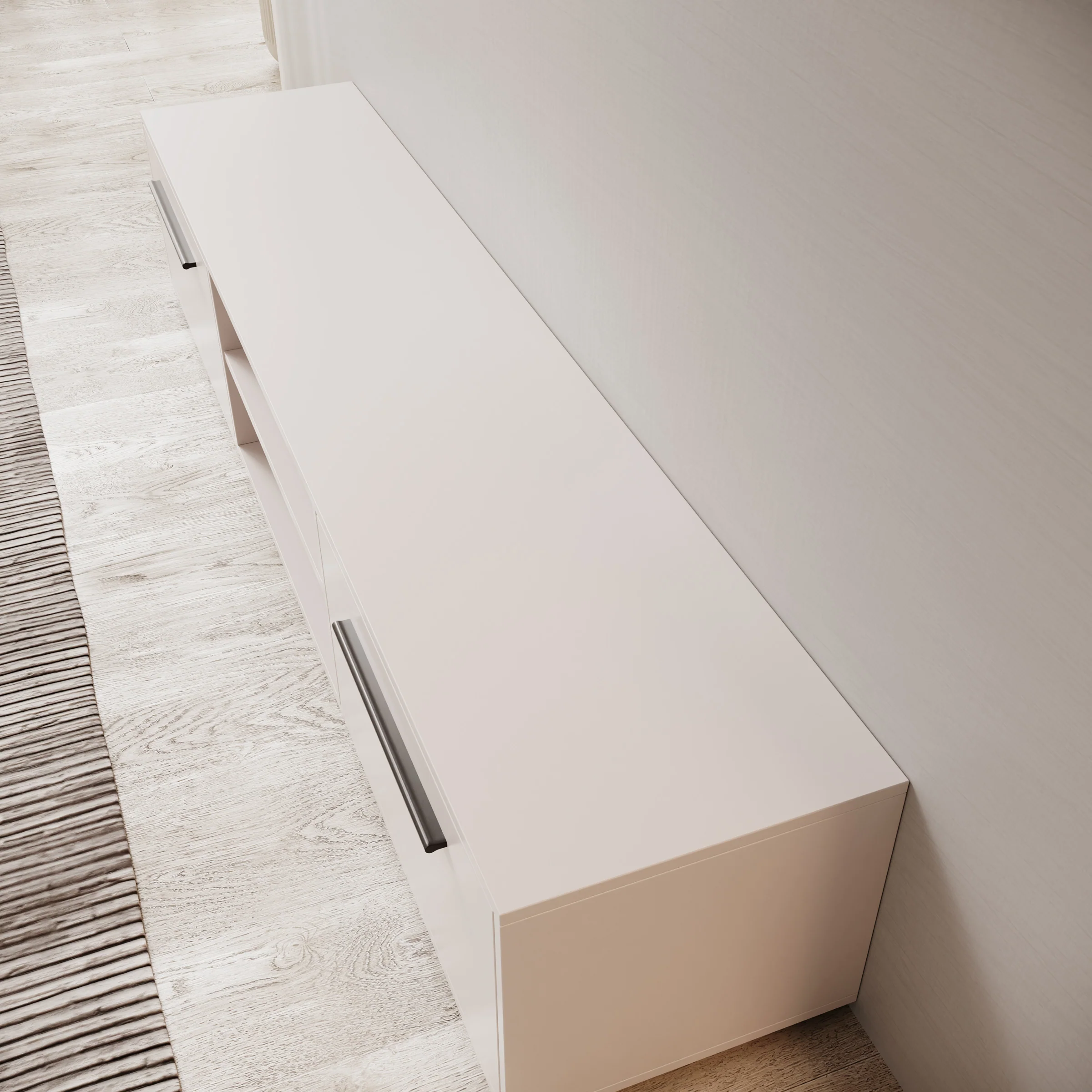 Montalo - TV-Meubel - Beige - 190x40x38 cm - Image 5