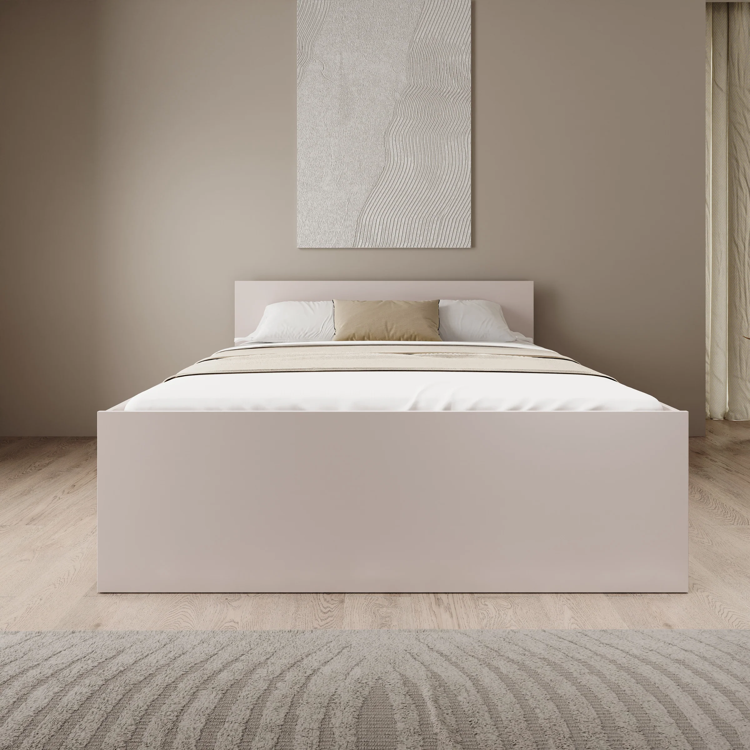 Montalo - Tweepersoonsbed - Beige - 160x200 cm - Image 3