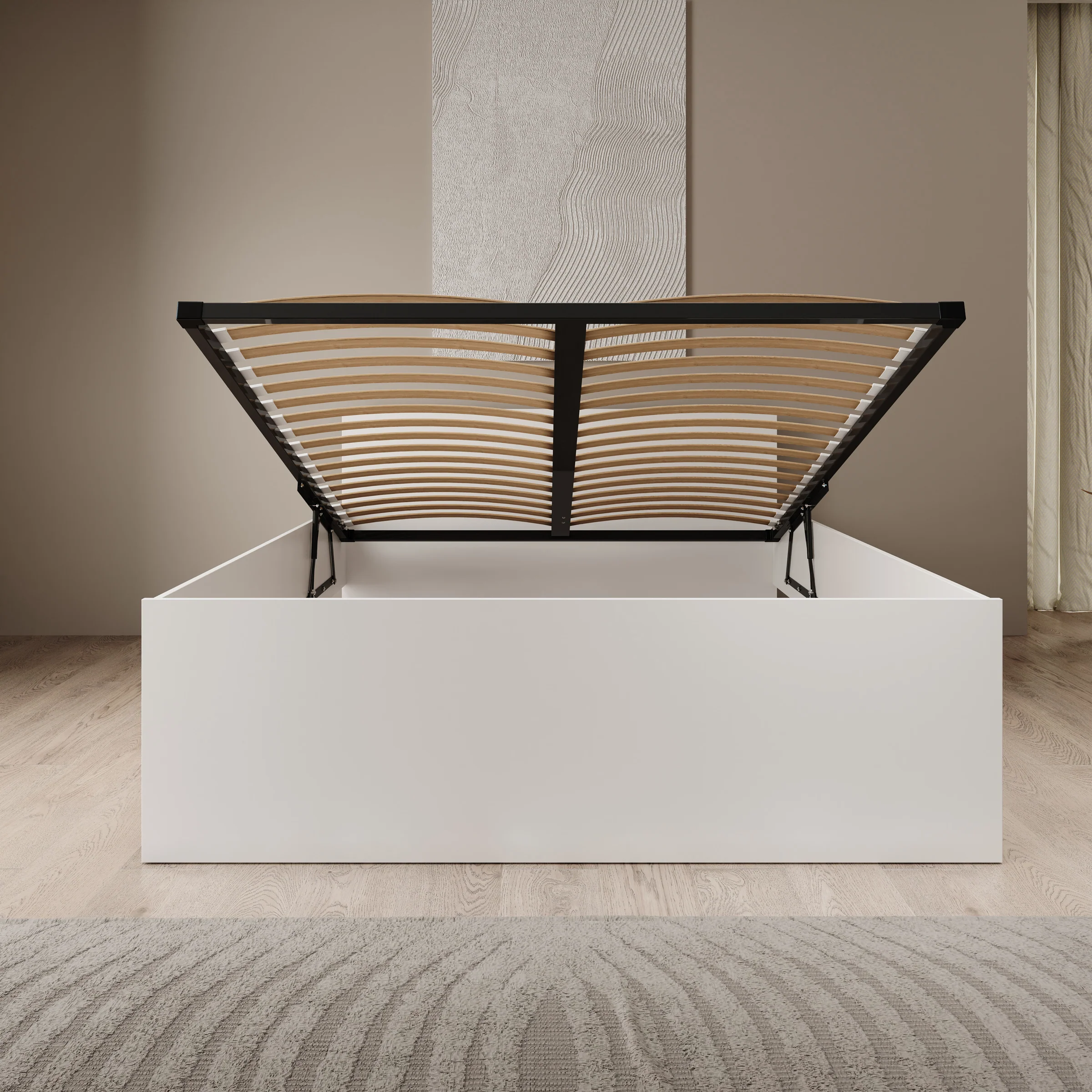 Montalo - Tweepersoonsbed - Wit - 160x200 cm - Image 2