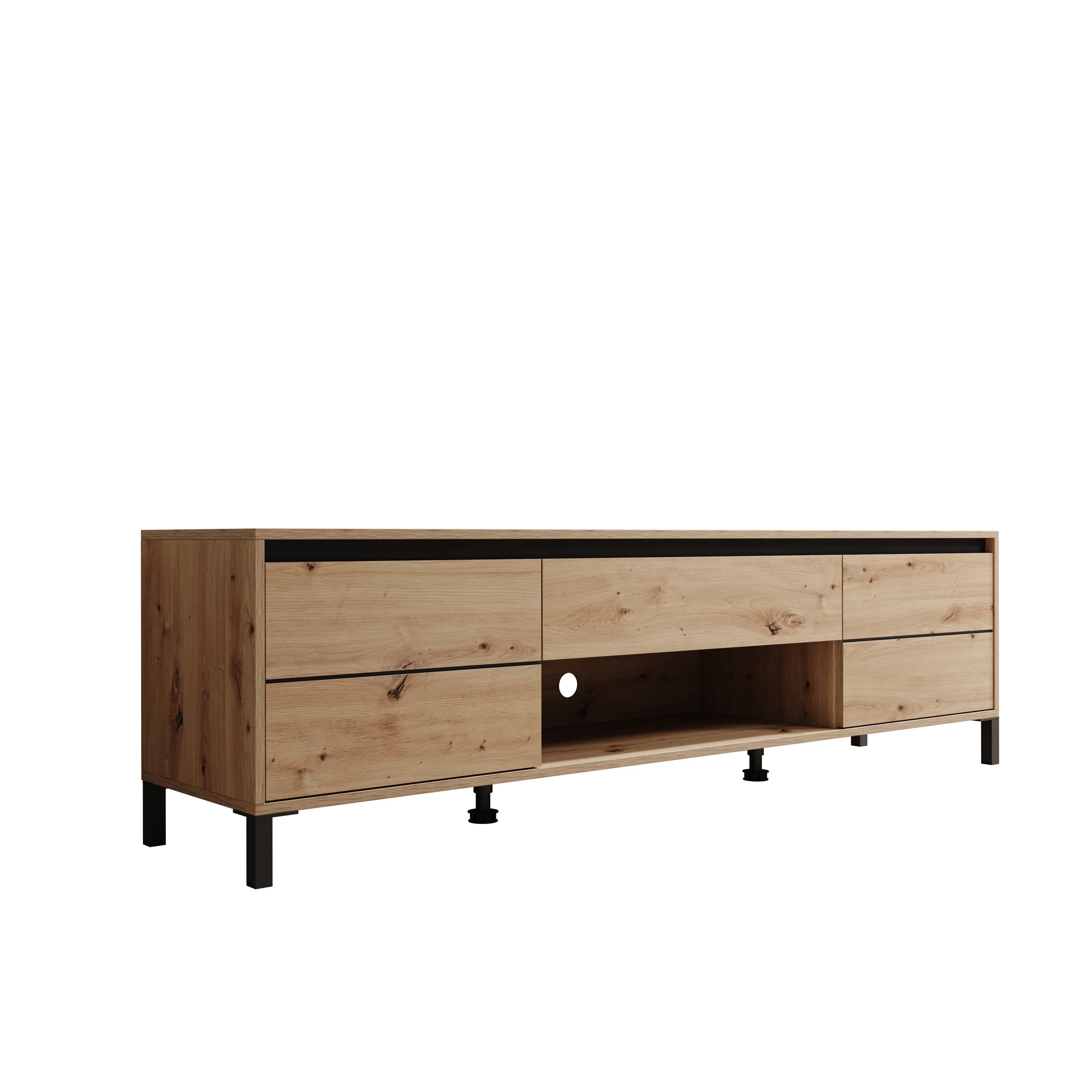 Montellini - TV-Meubel - Beige - 183x40x52 cm - Image 7