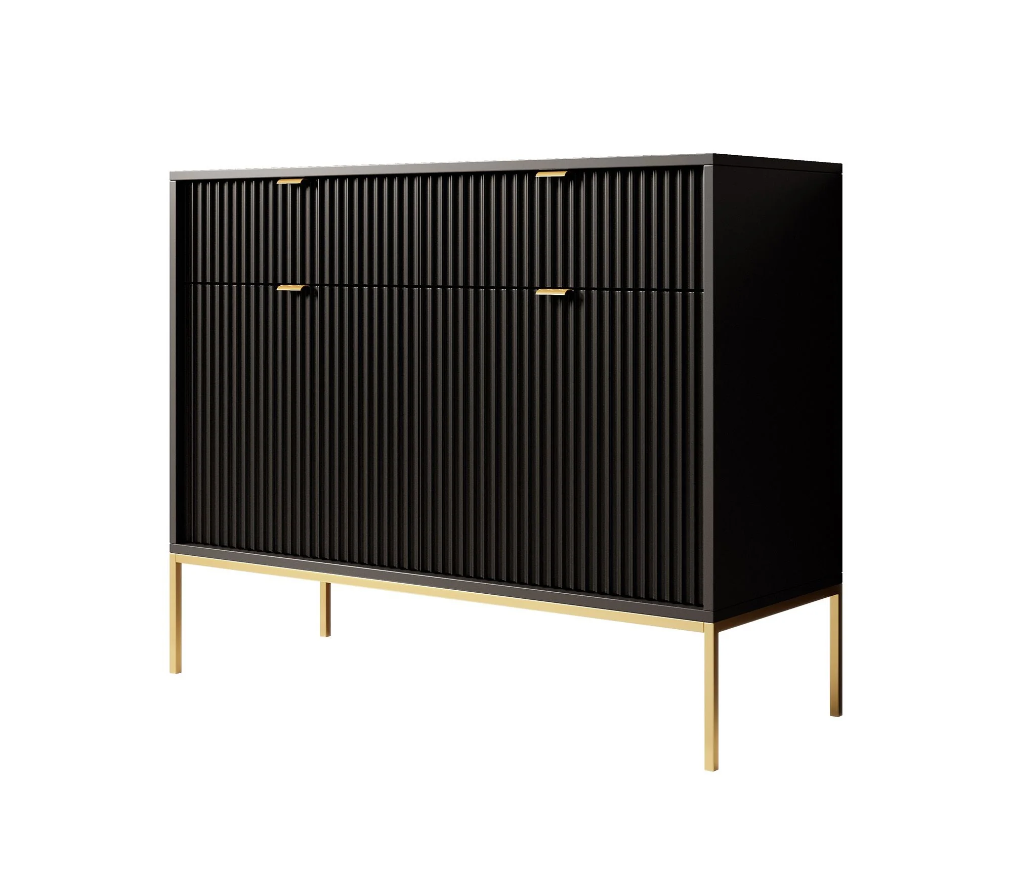 Navil 2 - Dressoir - Zwart - 104x39x83 cm - Image 6