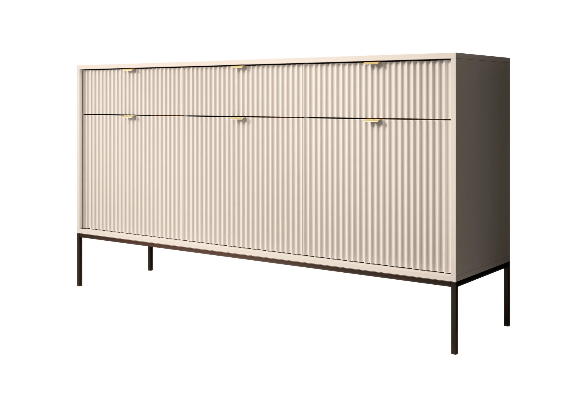 Navil - Dressoir - Beige - 154x39x83 cm - Image 6