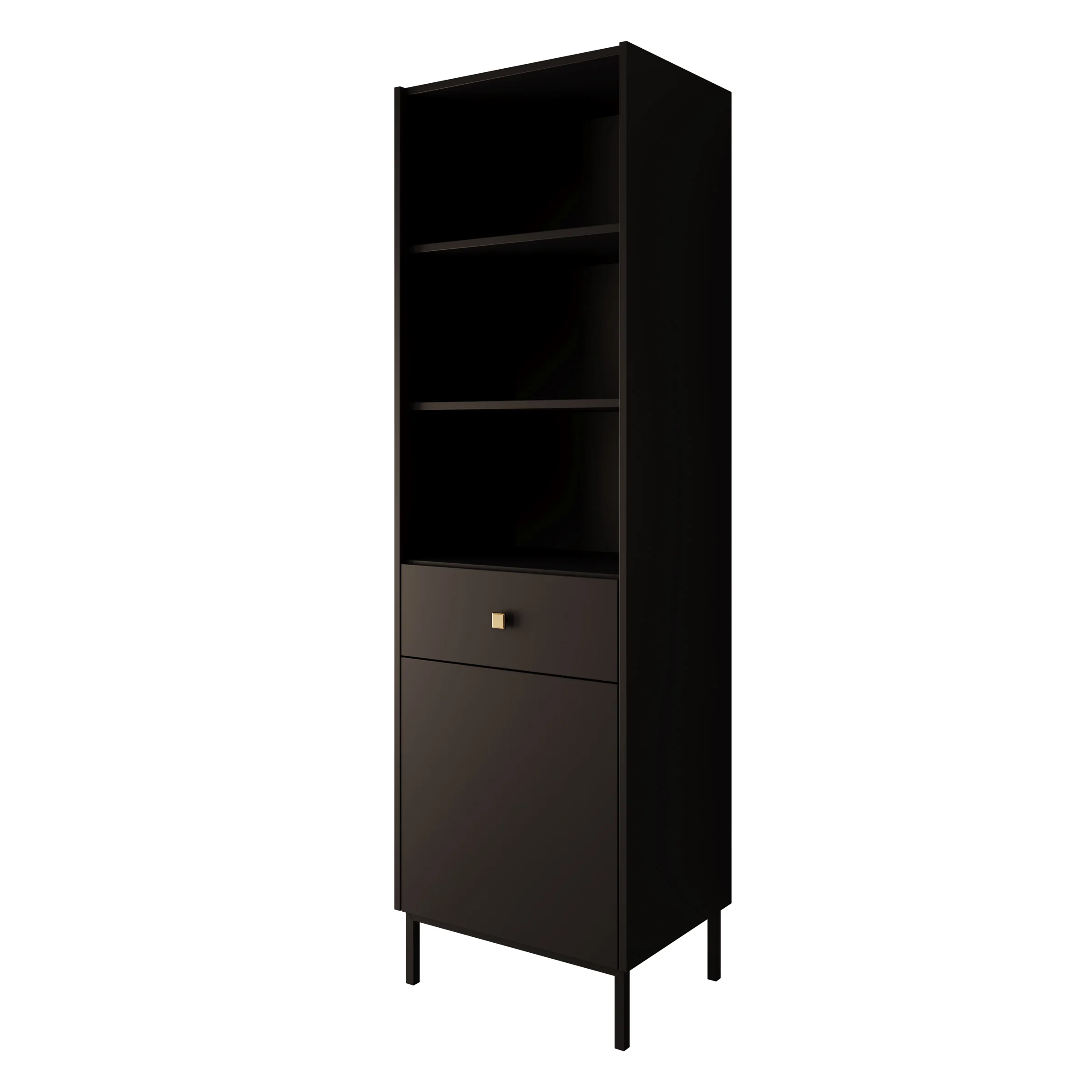 Norment - Boekenkast - Zwart - 54x42x180 cm - Image 7