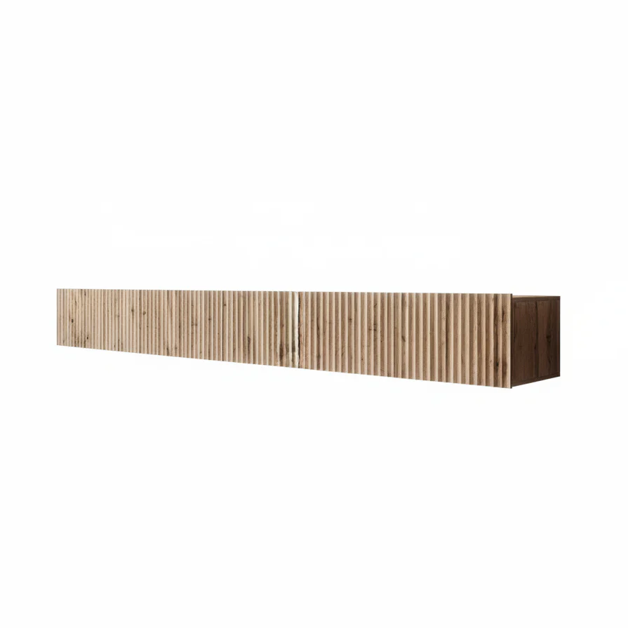 Pepinos - TV-Meubel - Eiken - 300x42x33 cm - Image 6