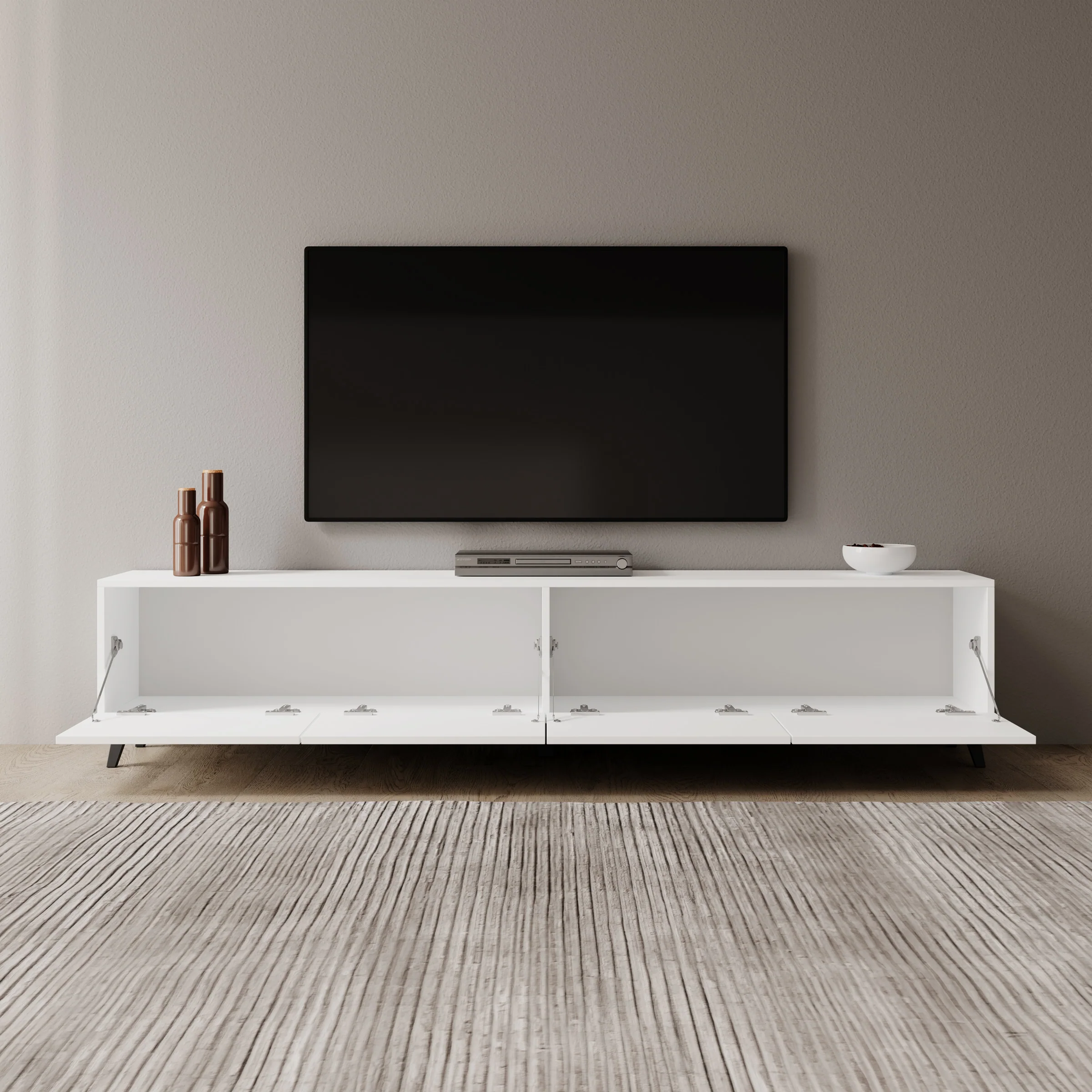 Pulse - TV-Meubel - Wit - 190x33x40 cm - Image 2