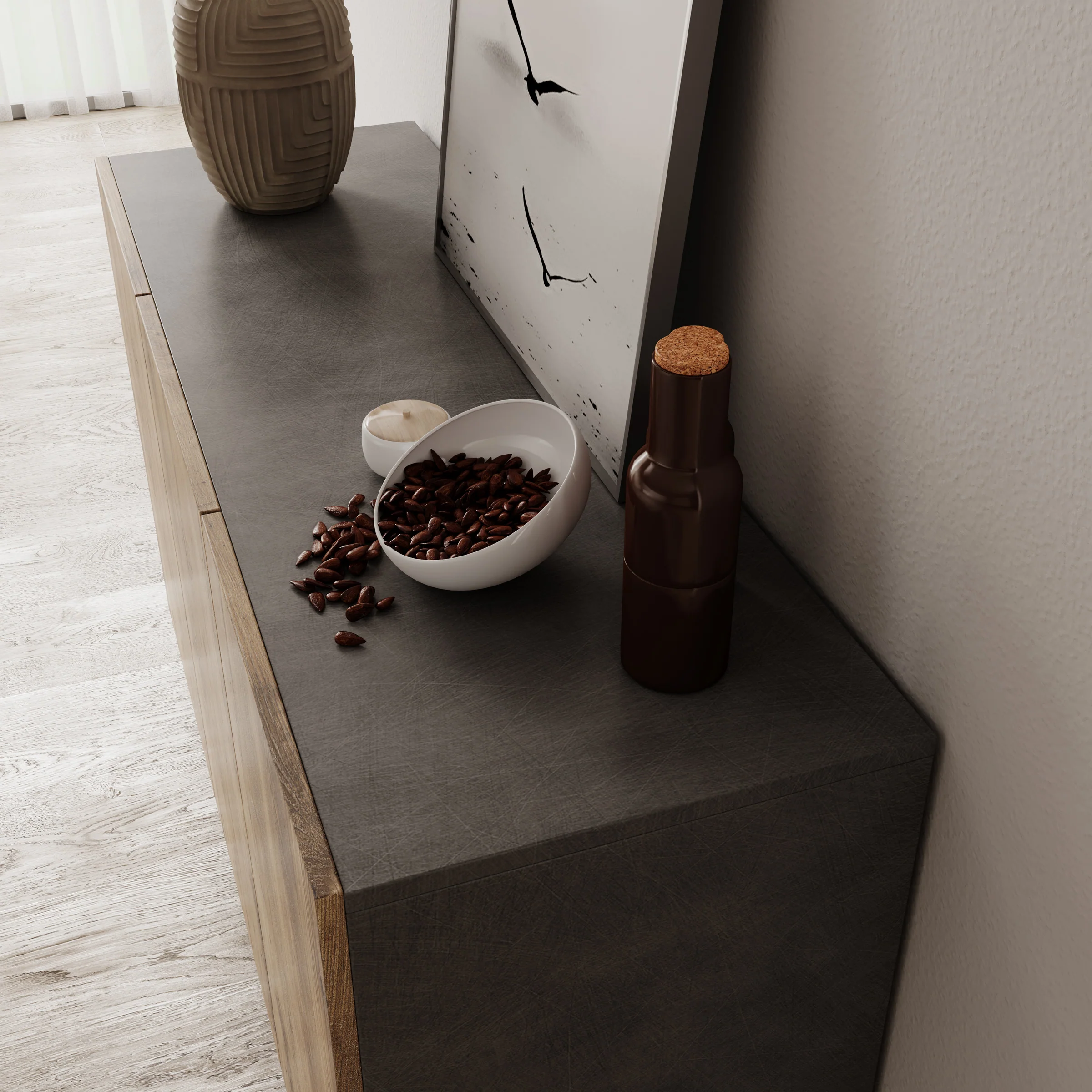 Pulse 3 - Dressoir - Eikenpatroon/grijs - 120x39x76 cm - Image 5