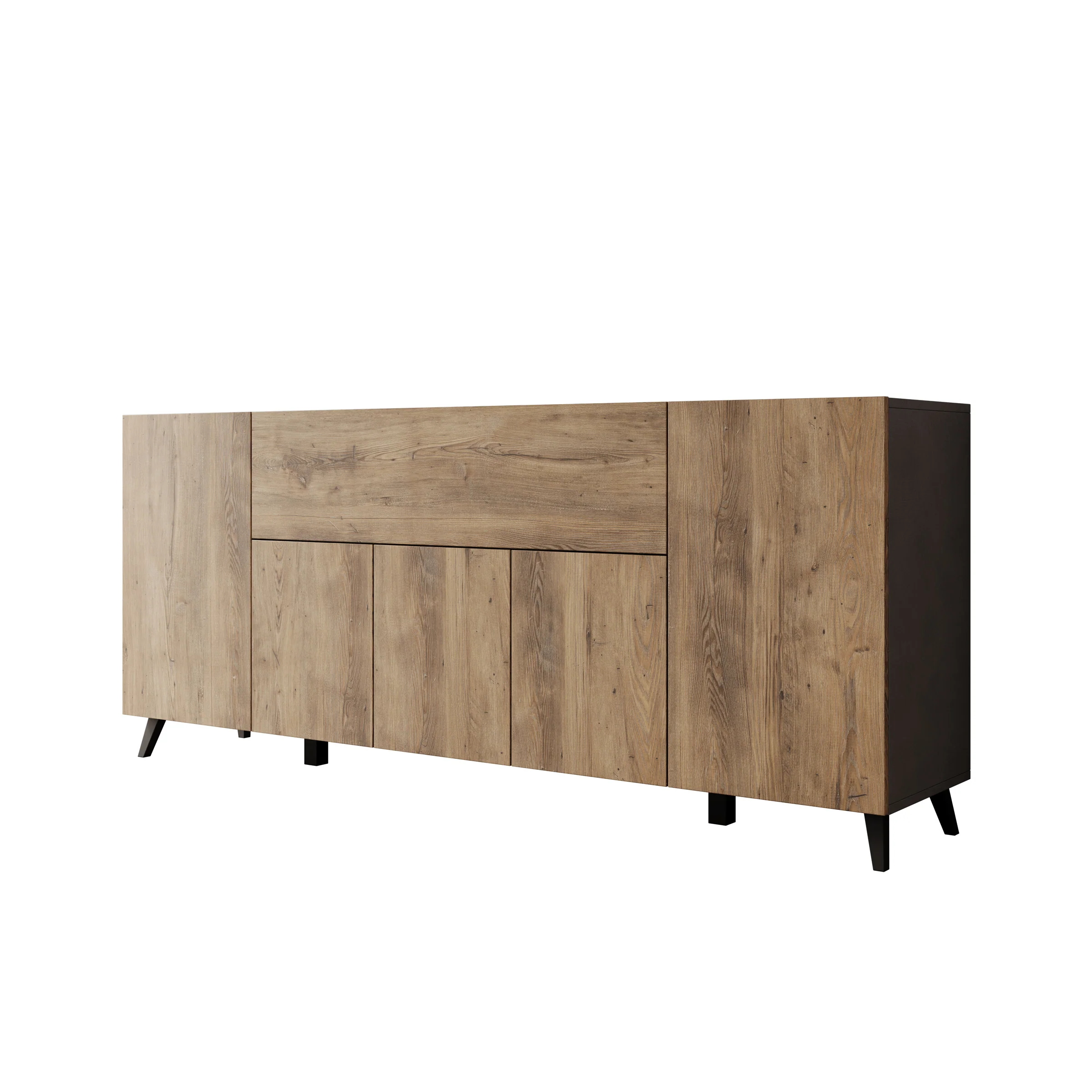 Pulse 4 - Dressoir - Eikenpatroon/Grijs - 180x39x76 cm - Image 7