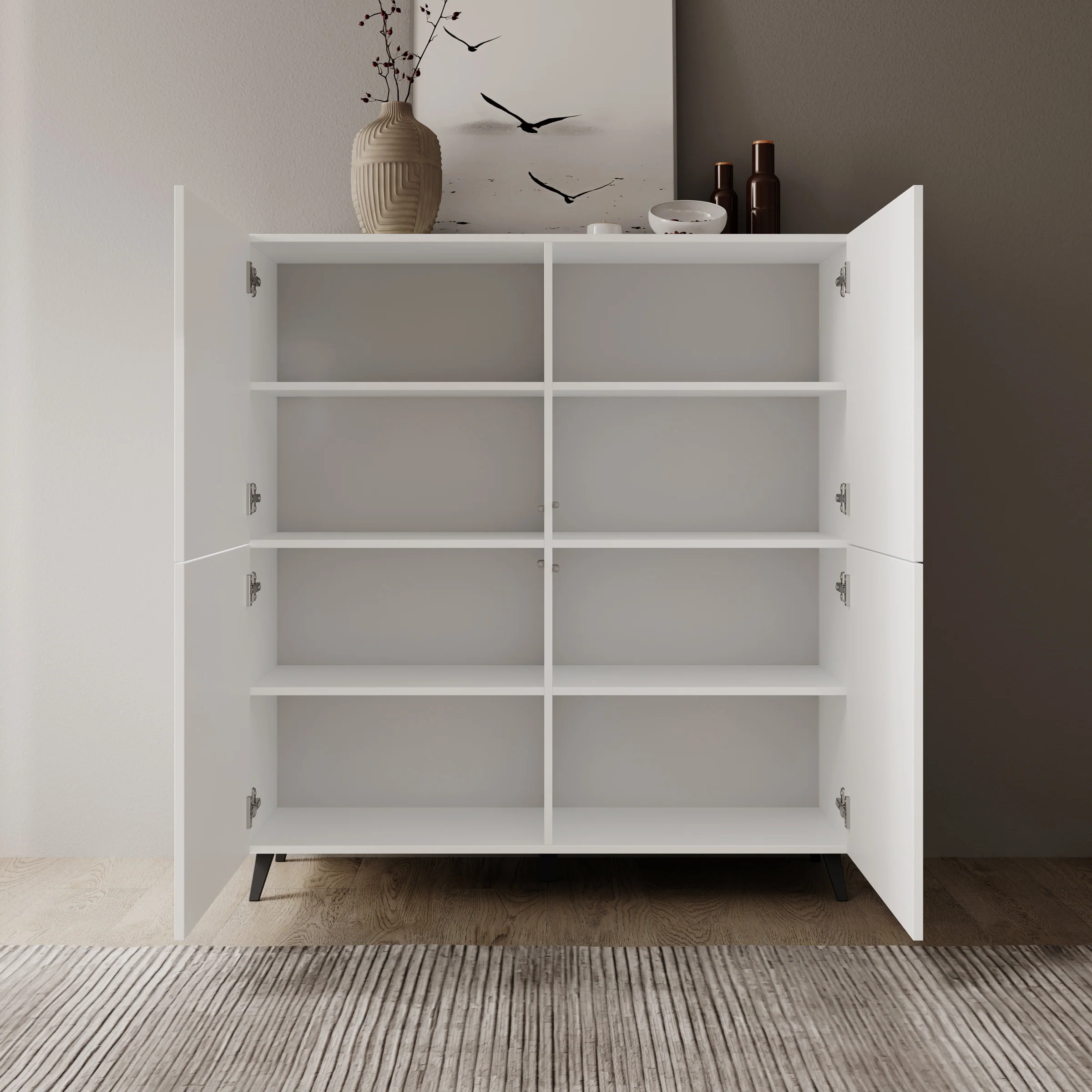 Pulse - Dressoir - Wit - 120x40x130 cm - Image 2