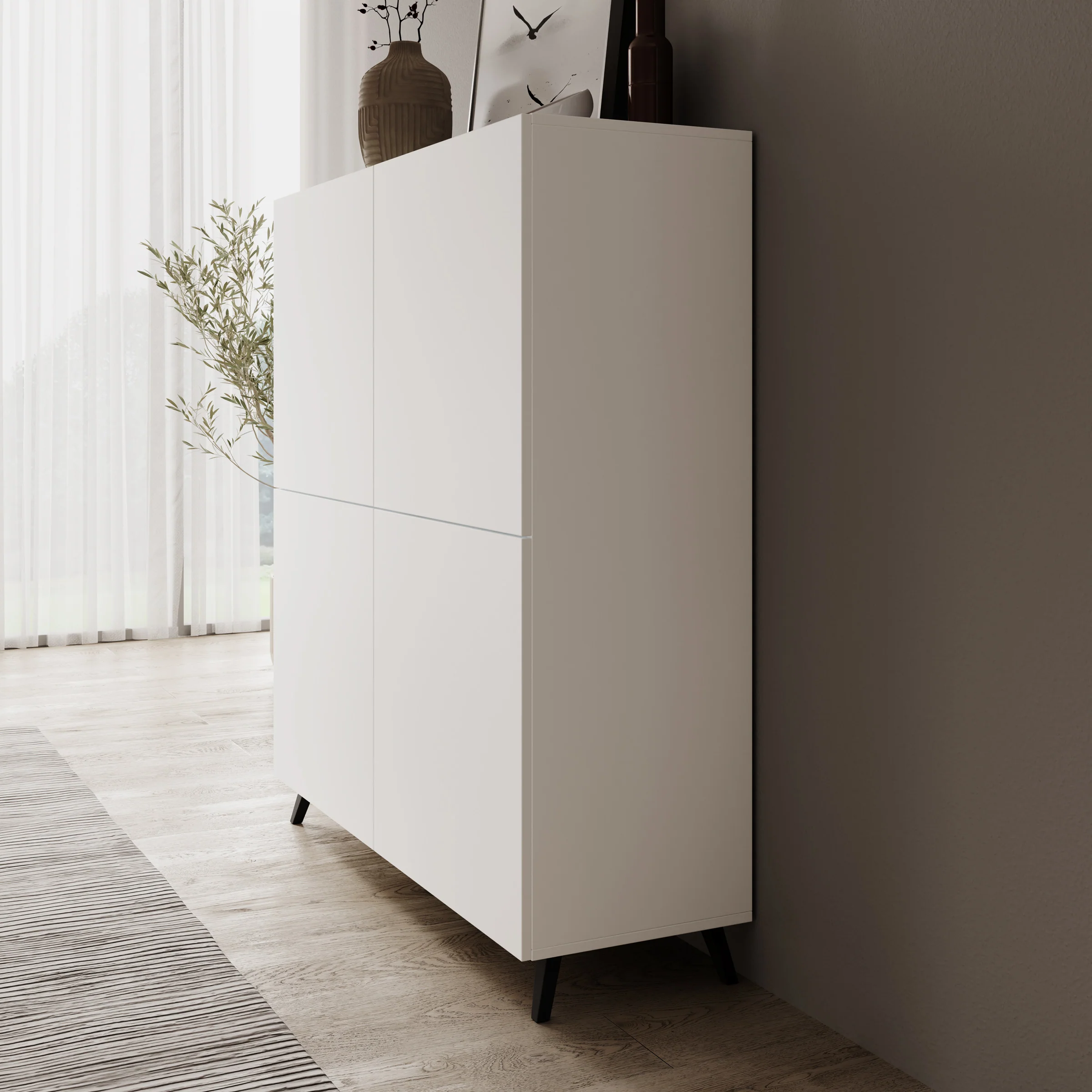 Pulse - Dressoir - Wit - 120x40x130 cm - Image 4