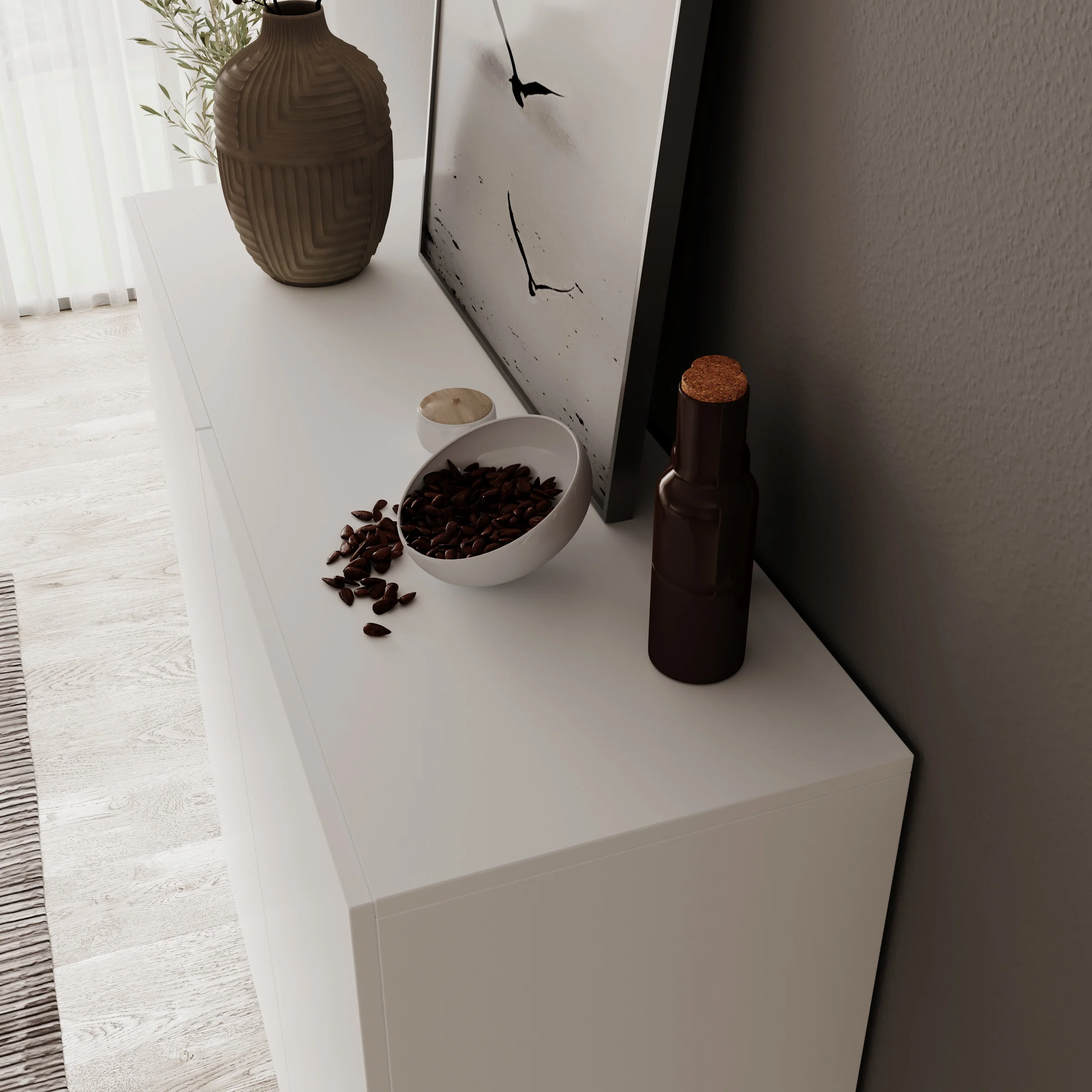 Pulse - Dressoir - Wit - 120x40x130 cm - Image 5