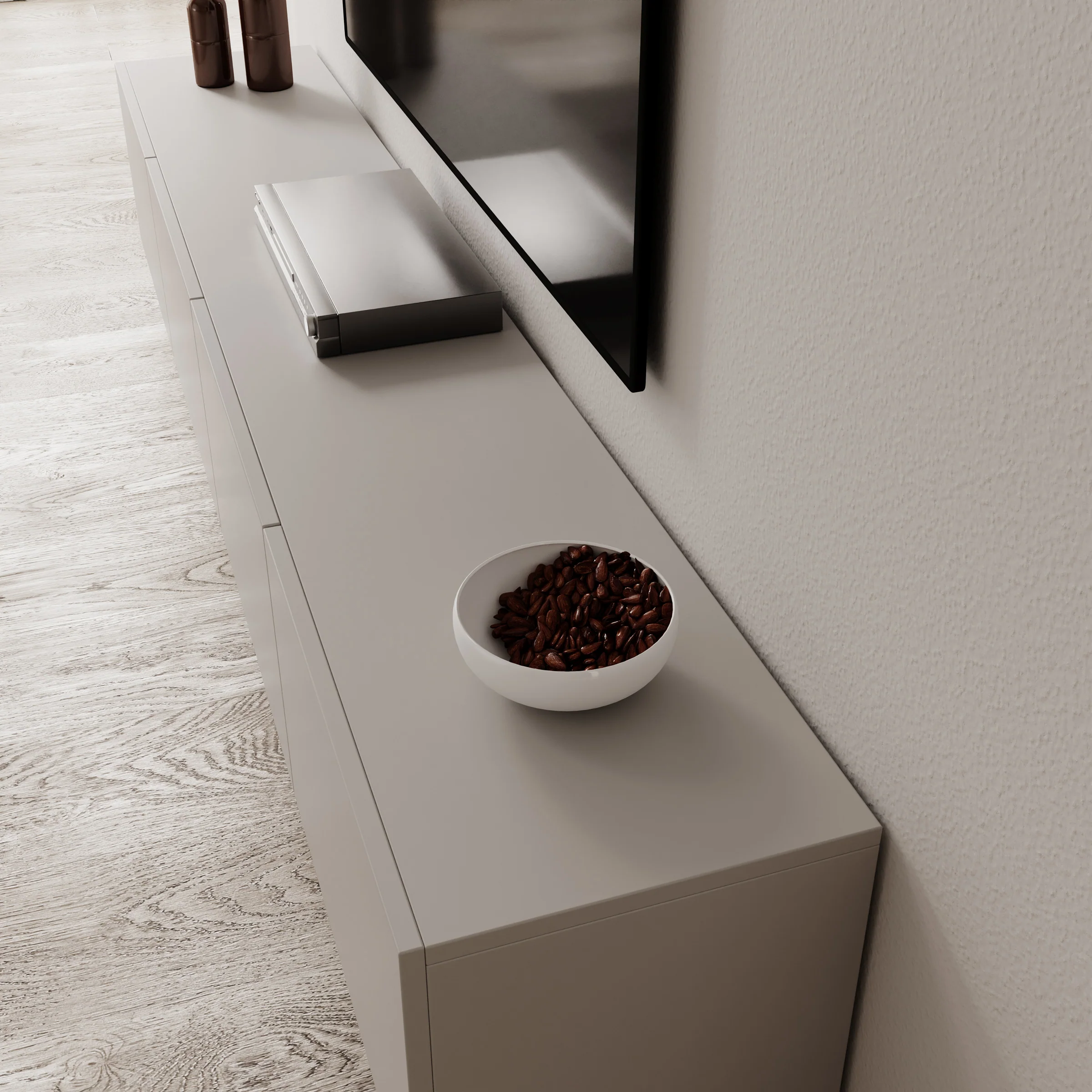 Pulse - TV-Meubel - Beige - 190x33x40 cm - Image 5