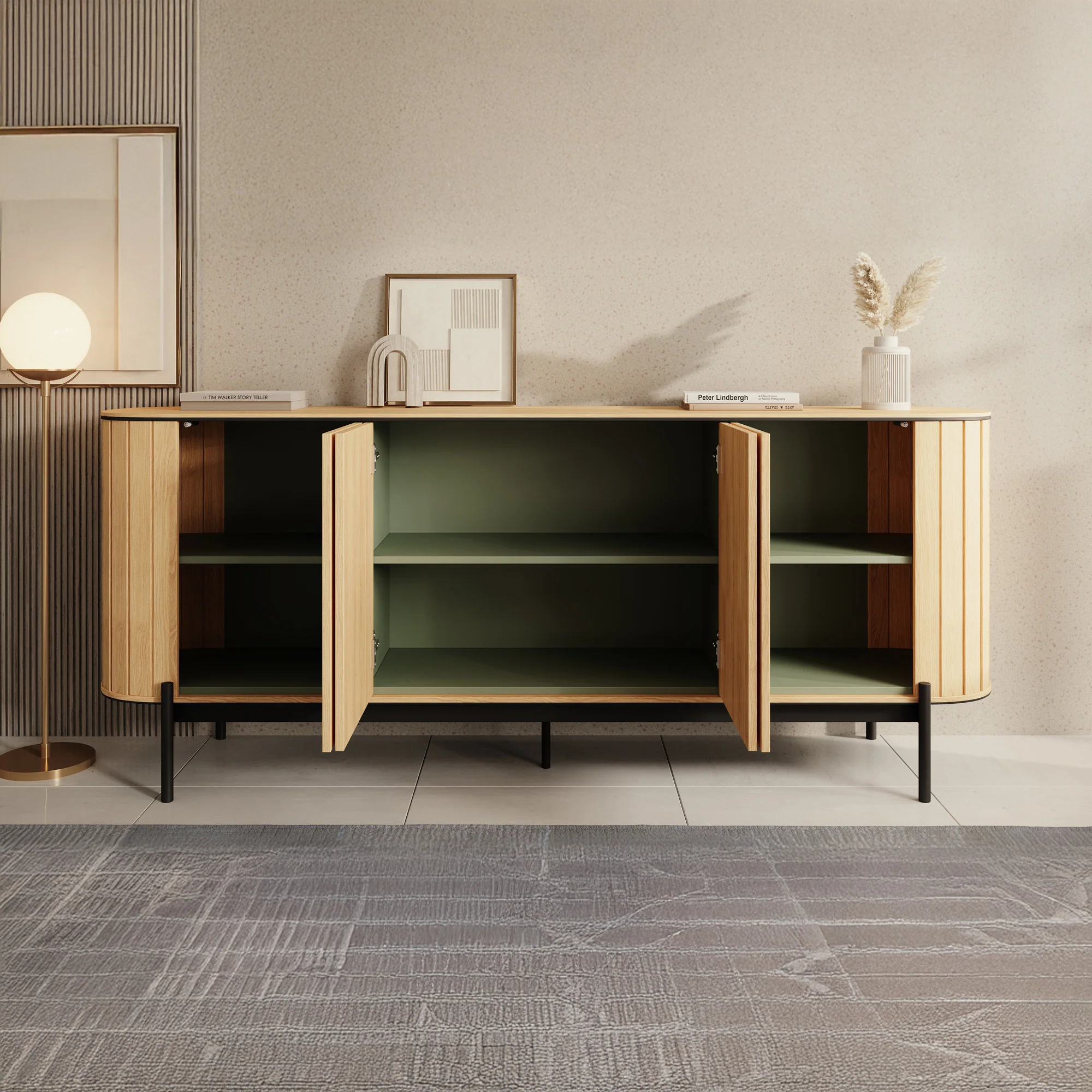 Royale - Dressoir - Eiken - 200x45x82 cm - Image 2