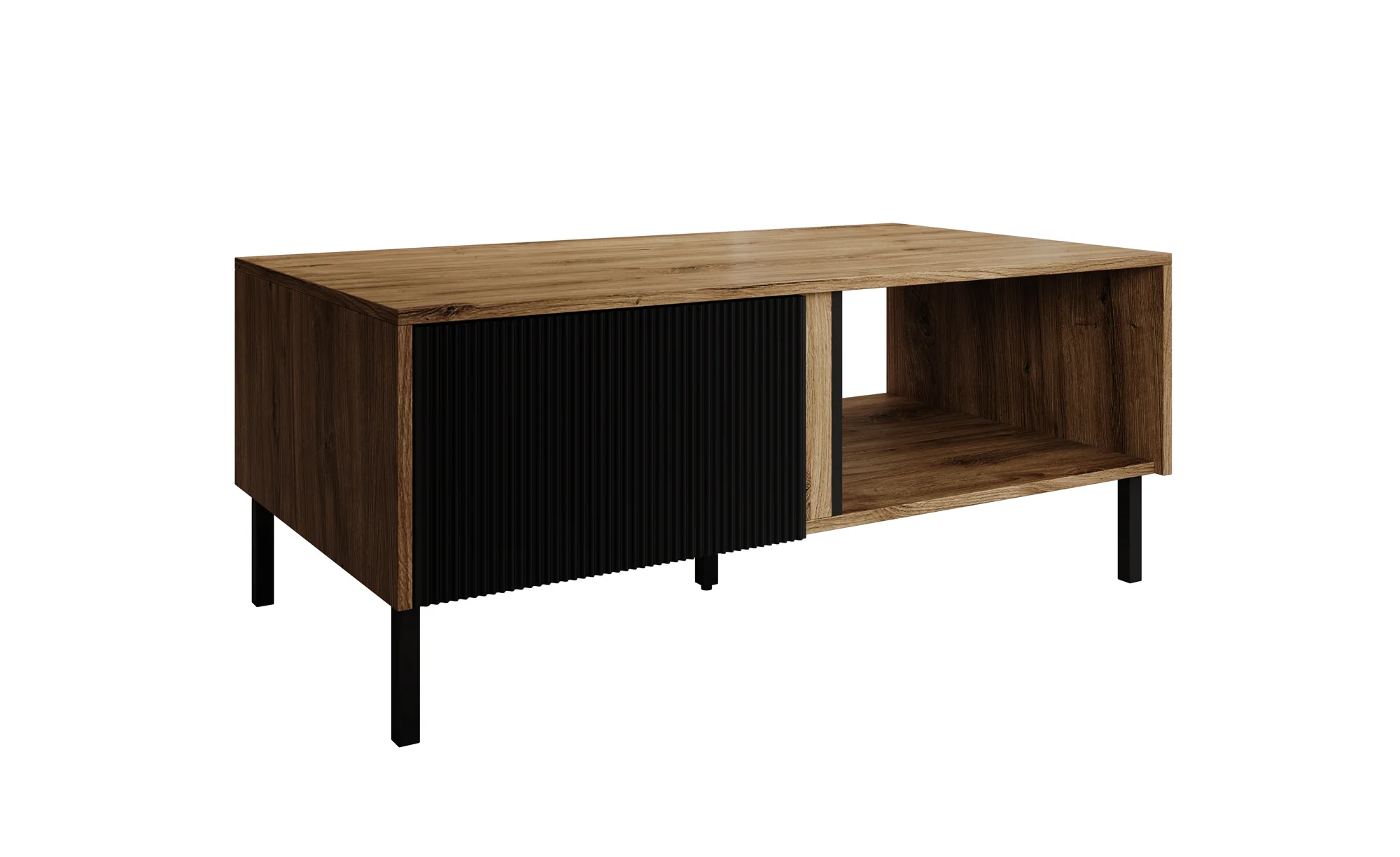 Margareth - Salontafel met opbergruimte - Eiken - Image 6