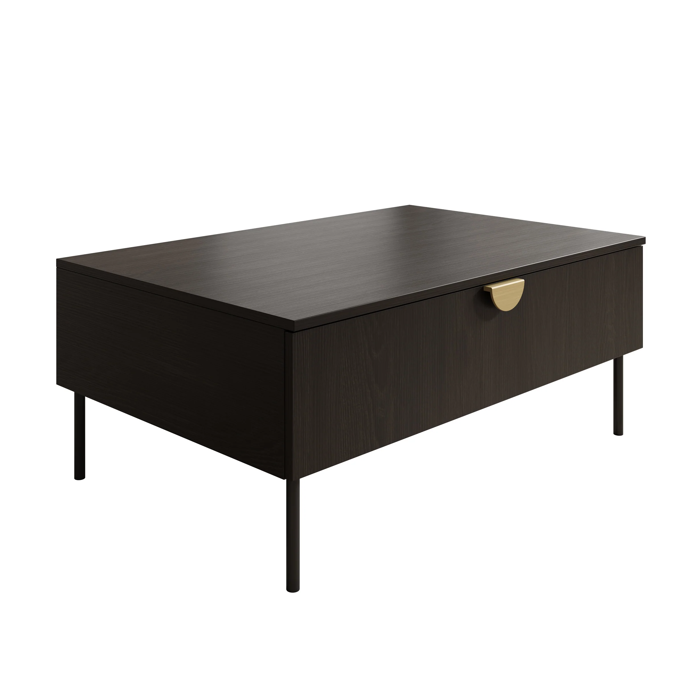 Monor - Salontafel - Zwart - 100x66x42 cm - Image 6