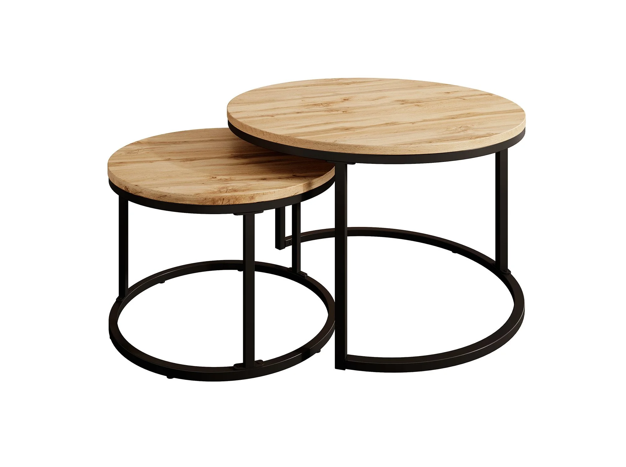 Ovalo - Salontafel set van 2 - Eiken - Image 4