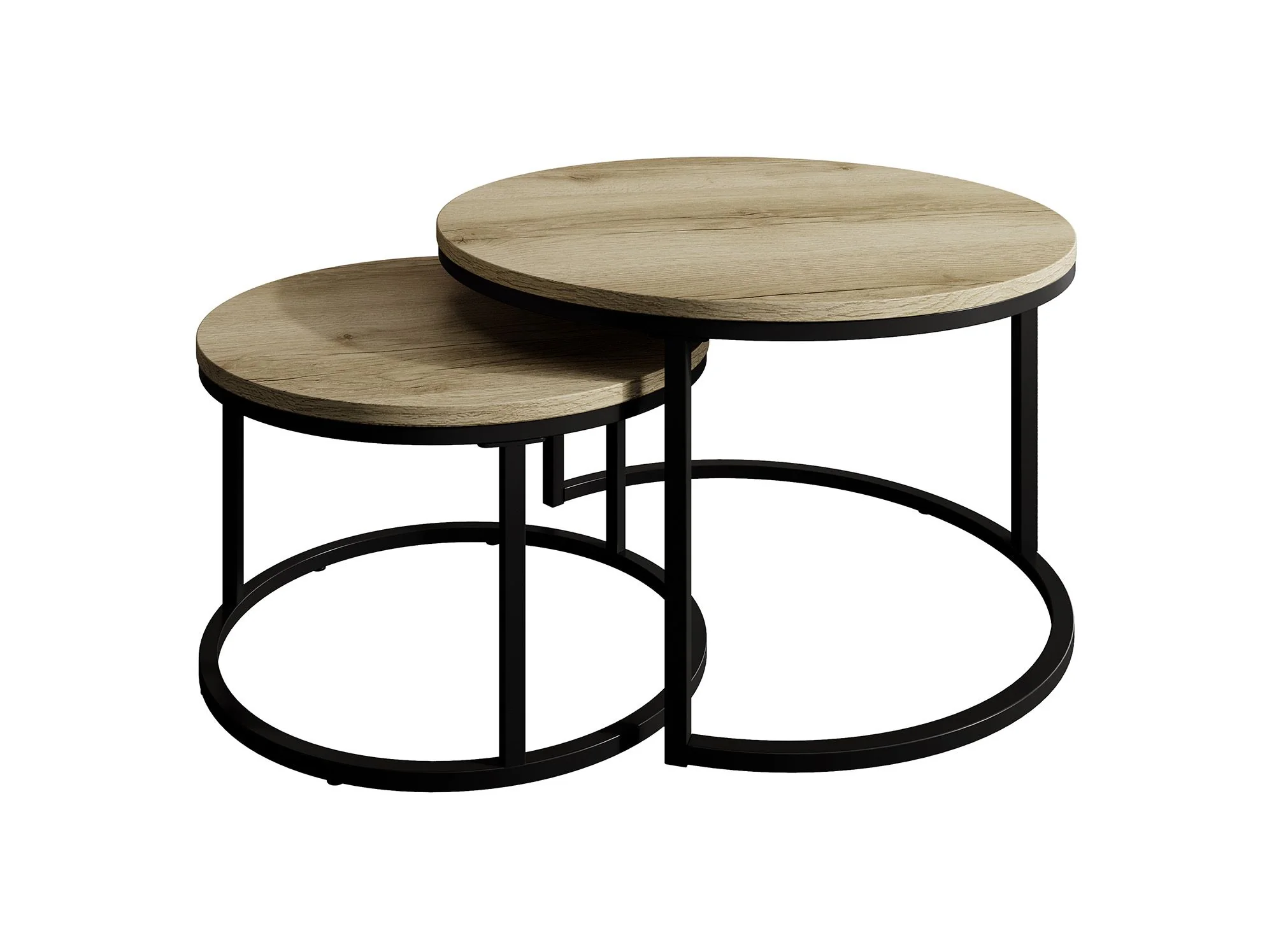 Rica - Salontafel set van 2 - Eiken - Image 4