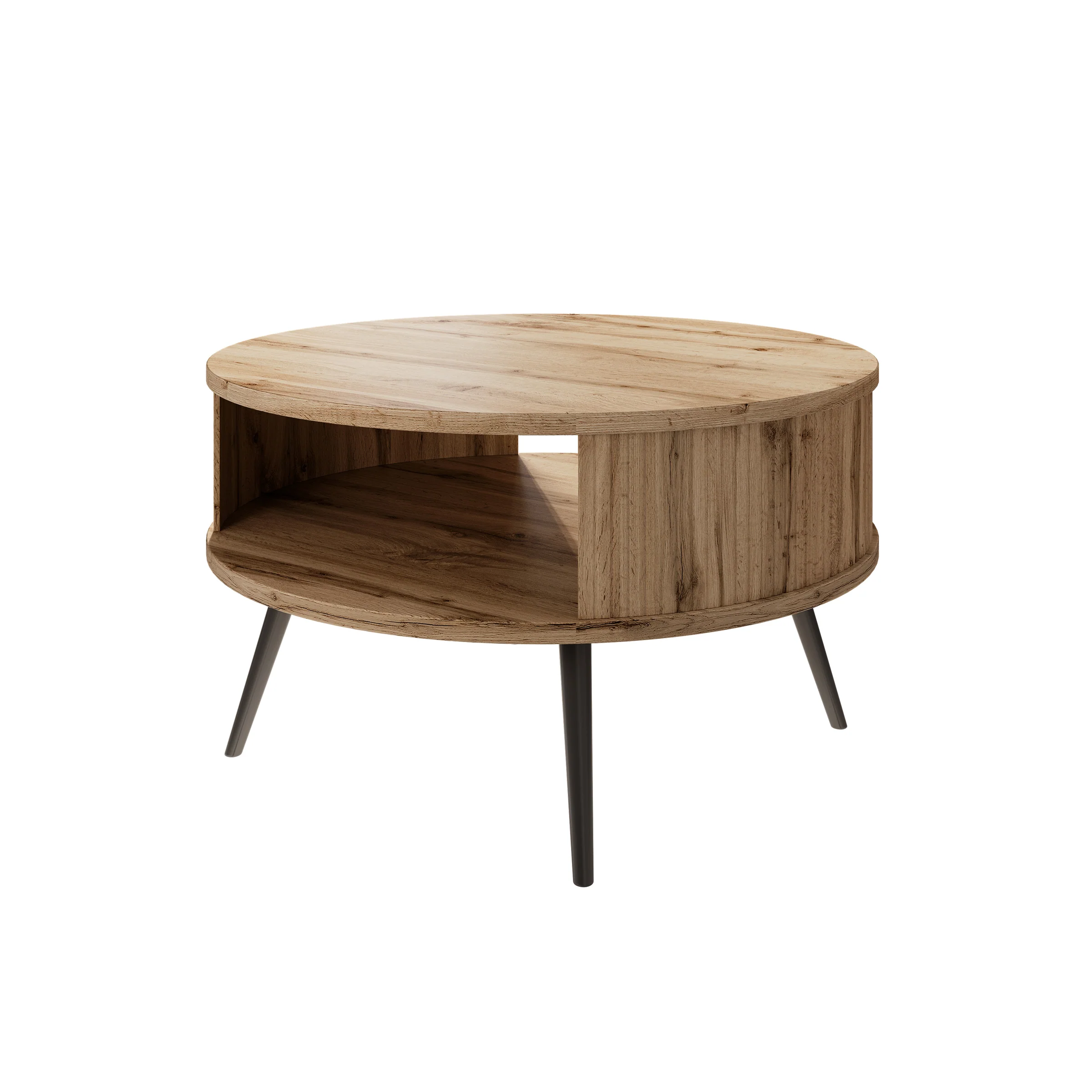 Riley - Salontafel - Eiken - 76x76x44 cm - Image 4