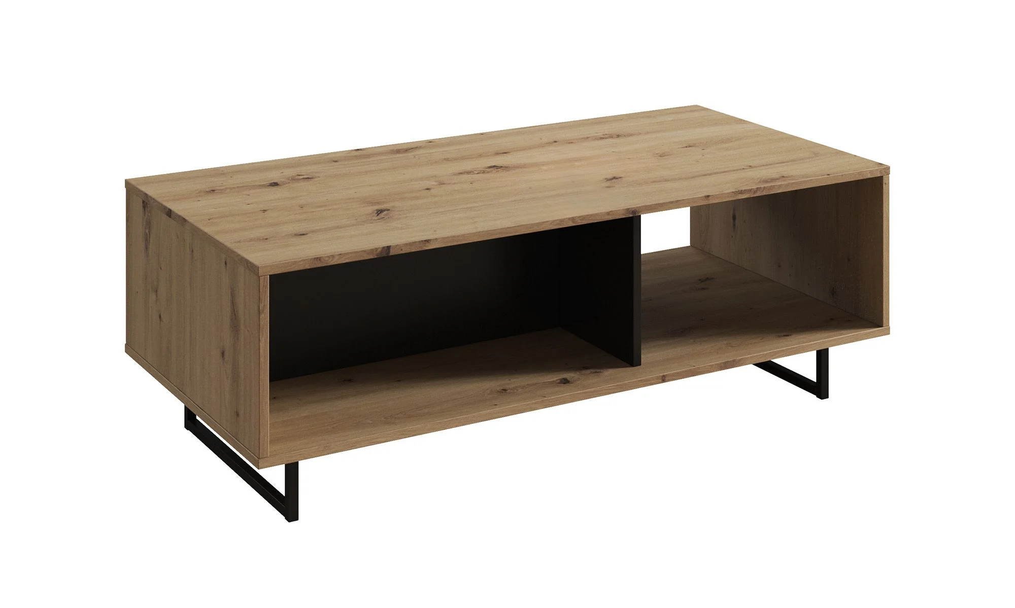 Saturn - Salontafel - Eiken/zwart - Image 4