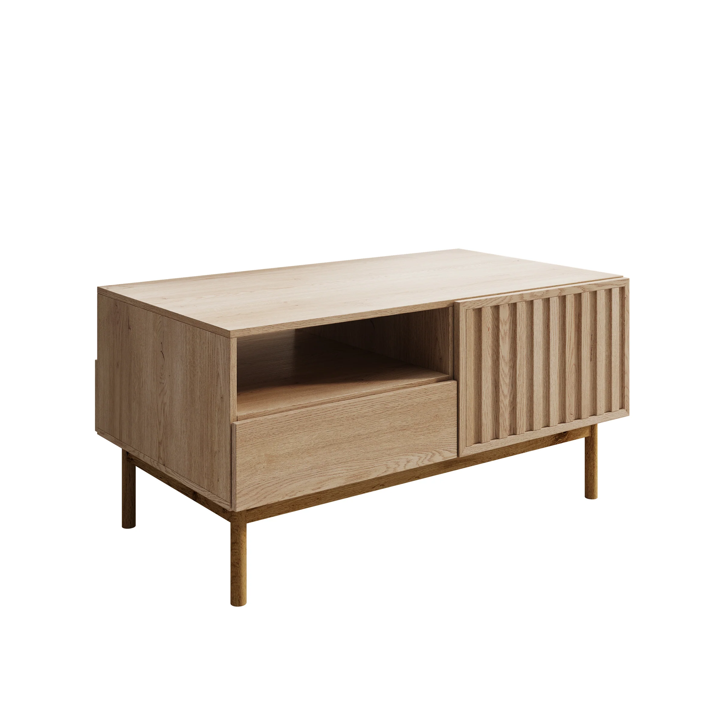 Storm - Salontafel met lade - Eiken - 106x64x53 cm - Image 5