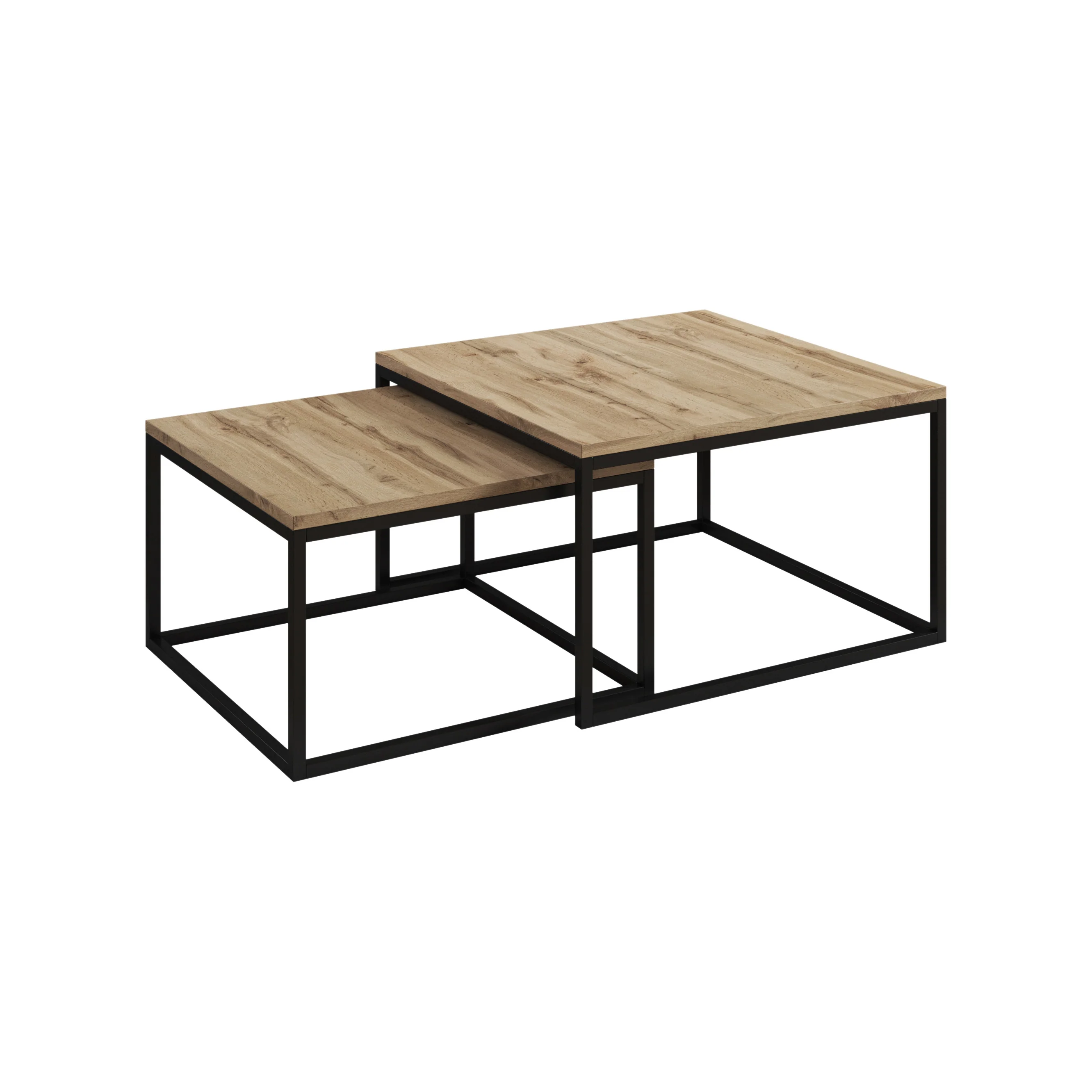 Styler - Salontafel set van 2 - Eiken - Image 3