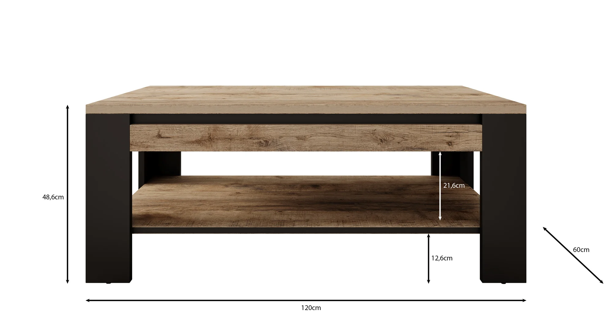Trinidad - Salontafel - Eiken - Image 3