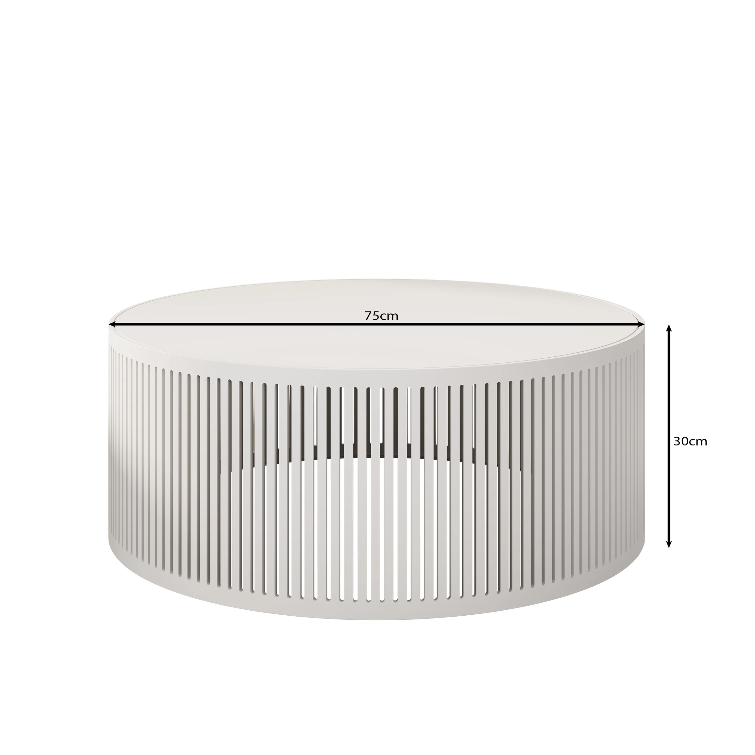 Vanya - Salontafel - Zwart - 75x75x30 cm - Image 3