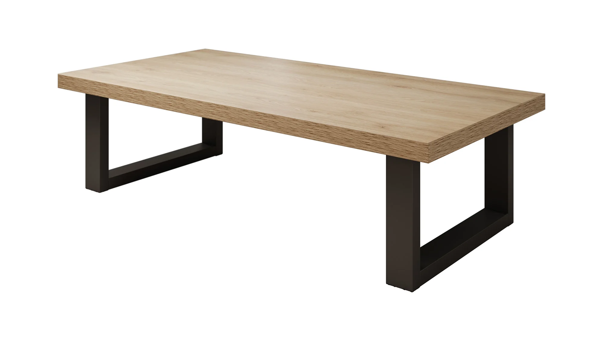 Vince - Salontafel - Eiken - 130x65x36 cm - Image 4