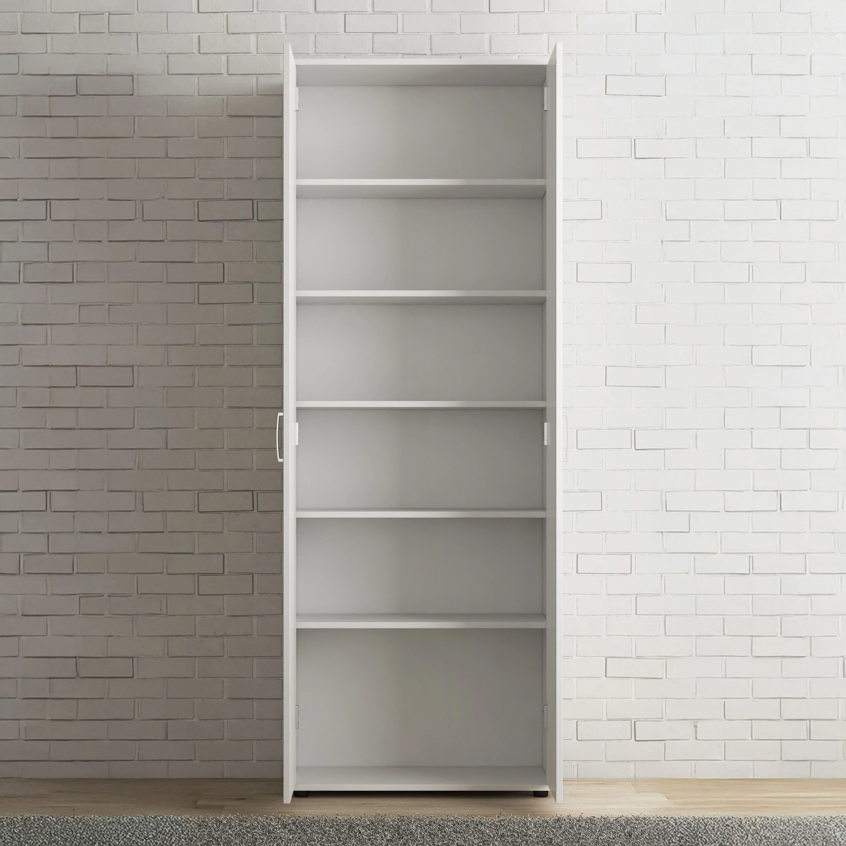 Odette - Schoenenkast - Wit - 70x34x189 cm - Image 2