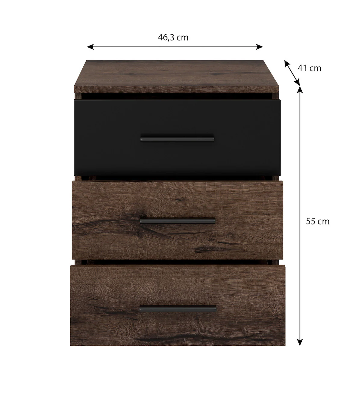 Brown - Slaapkamer - Zwart - Eiken 180 - klein - Image 11