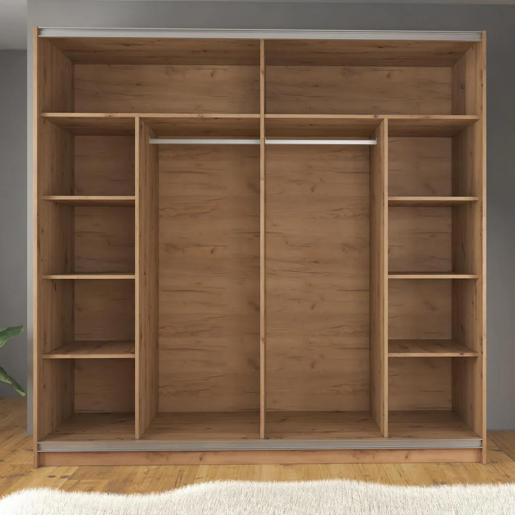 Saturn - Slaapkamer - Eiken - Zwart - 180 - Groot - Image 7