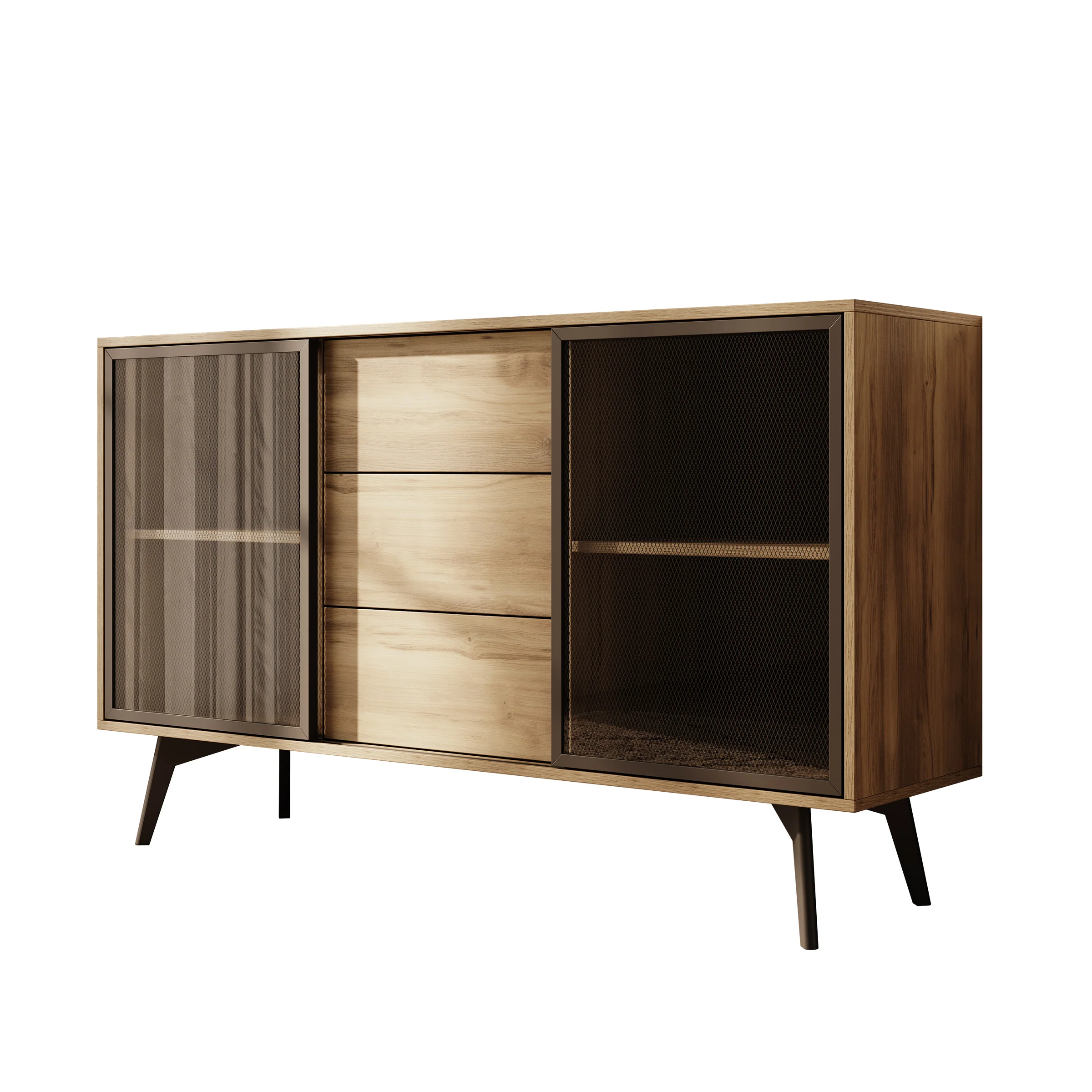 Spa - Dressoir - Eiken - 144x39x85 cm - Image 8