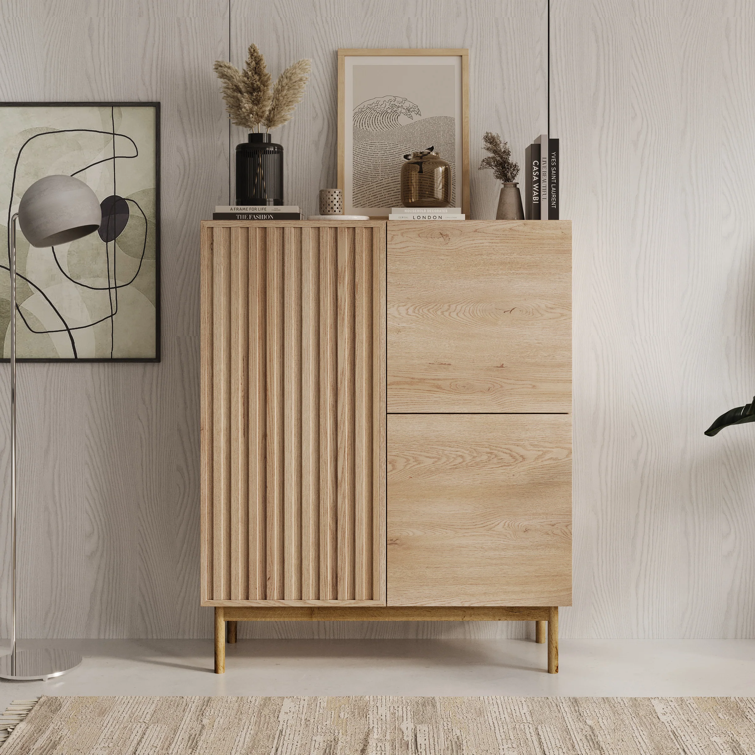 Storm - Dressoir - Eiken - 106x37x130 cm - Image 3