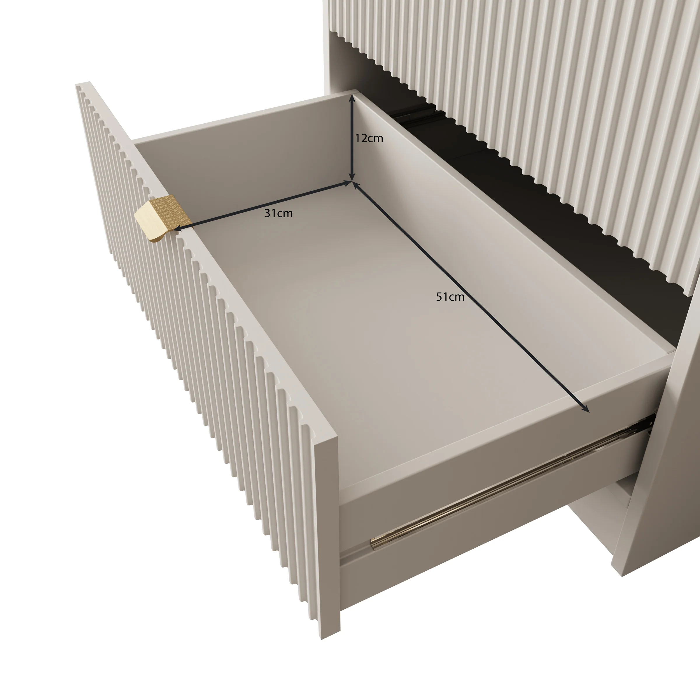 Tavares - Boekenkast - Wit - 60x40x180 cm - Image 6