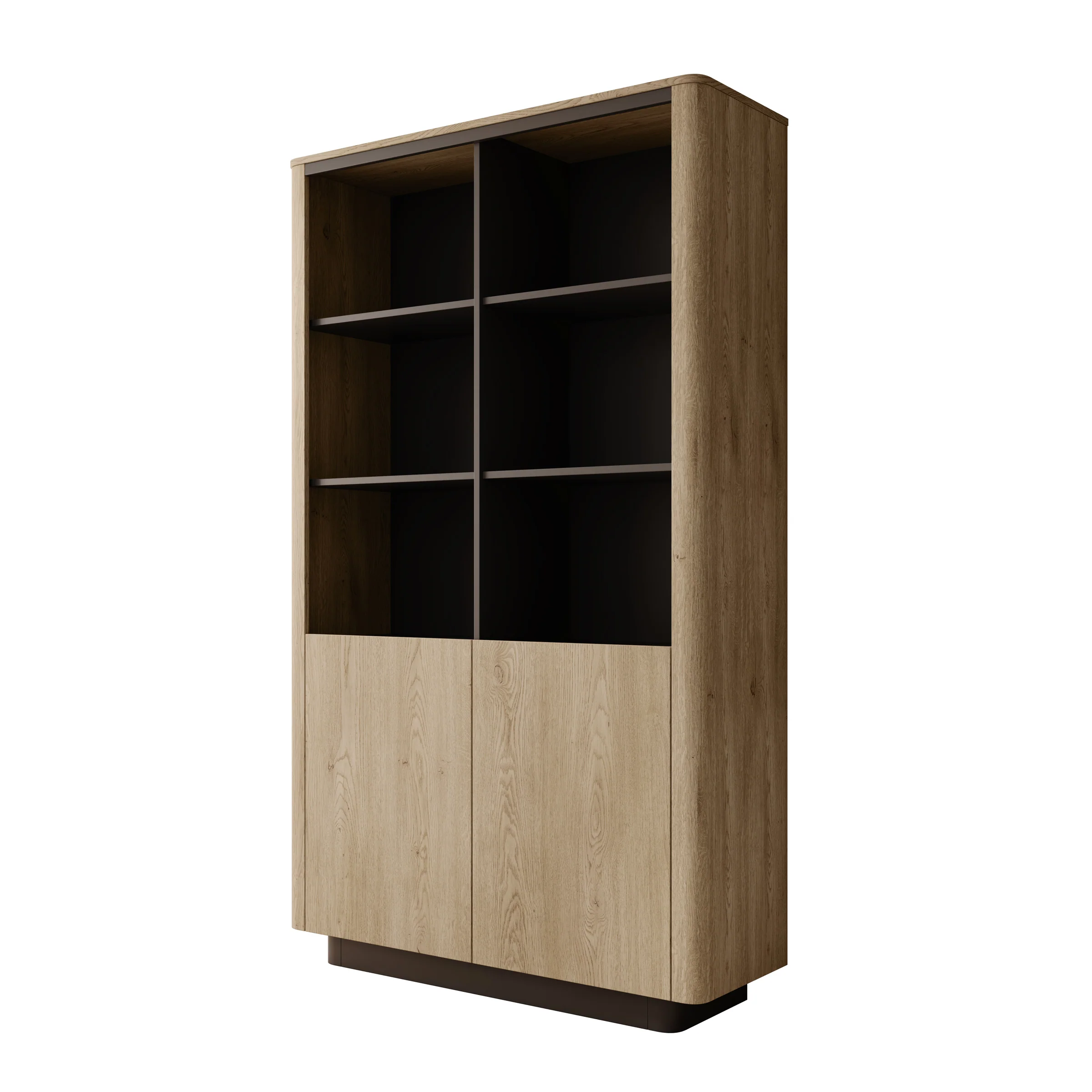 Taywan - Boekenkast - Eiken - 113x38x190 cm - Image 6