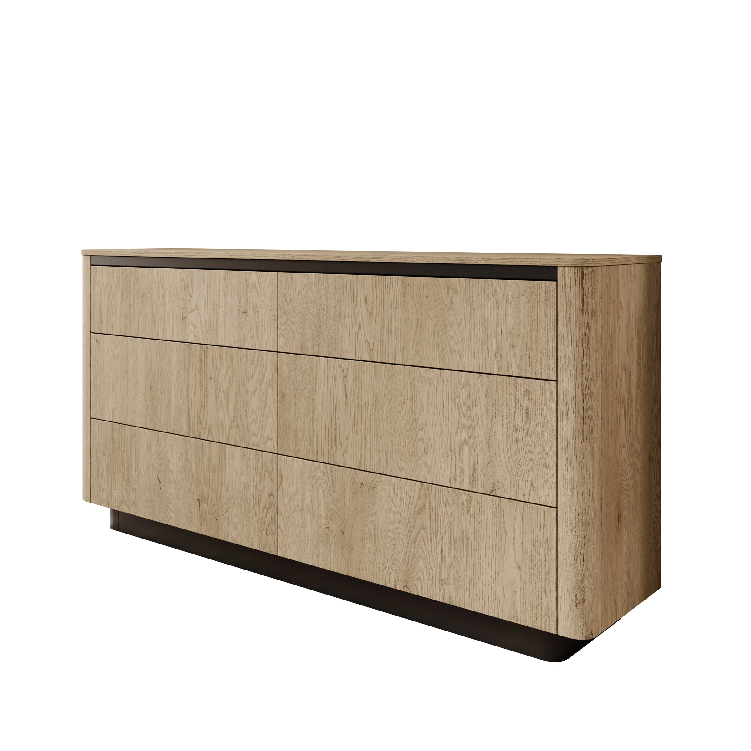 Taywan - Ladekast met 6 lades - Eiken - 163x38x83 cm - Image 8