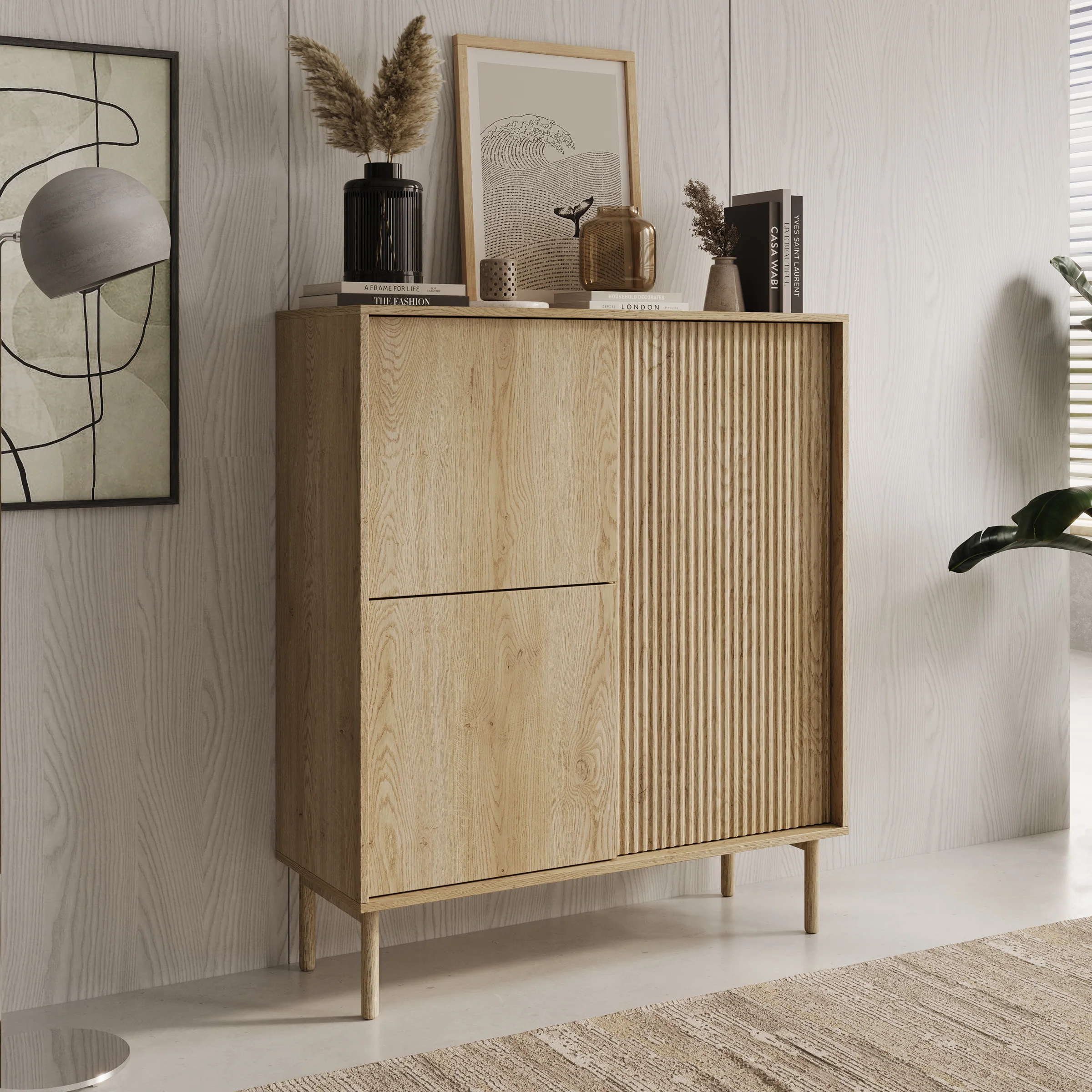 Tenerife - Dressoir - Eiken - 104x40x122 cm