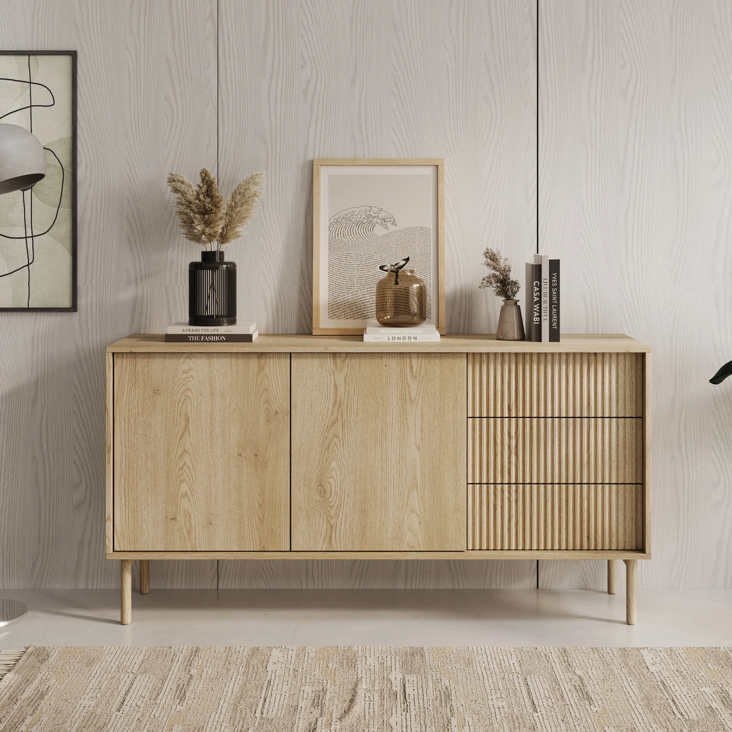 Tenerife - Dressoir - Eiken - 154x40x80 cm - Image 3