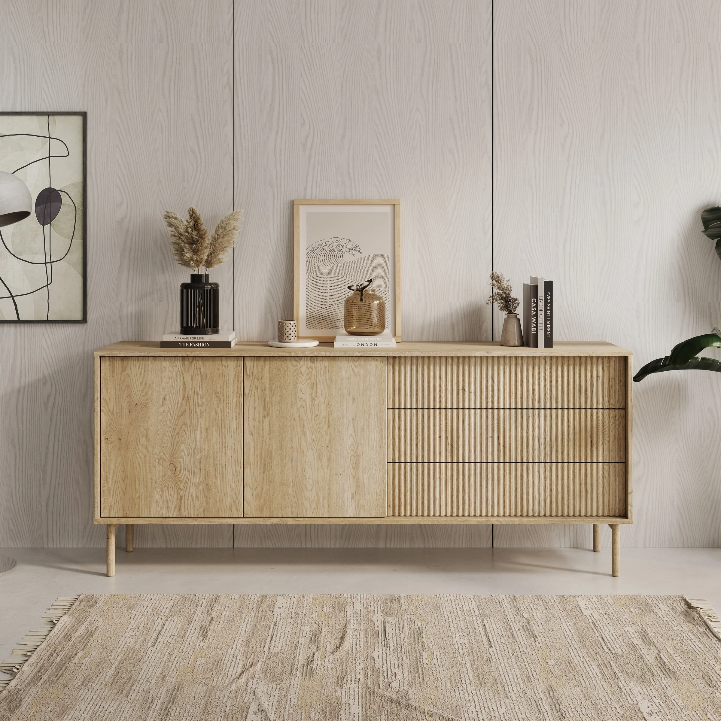 Tenerife - Dressoir - Eiken - 187x40x80 cm - Image 3