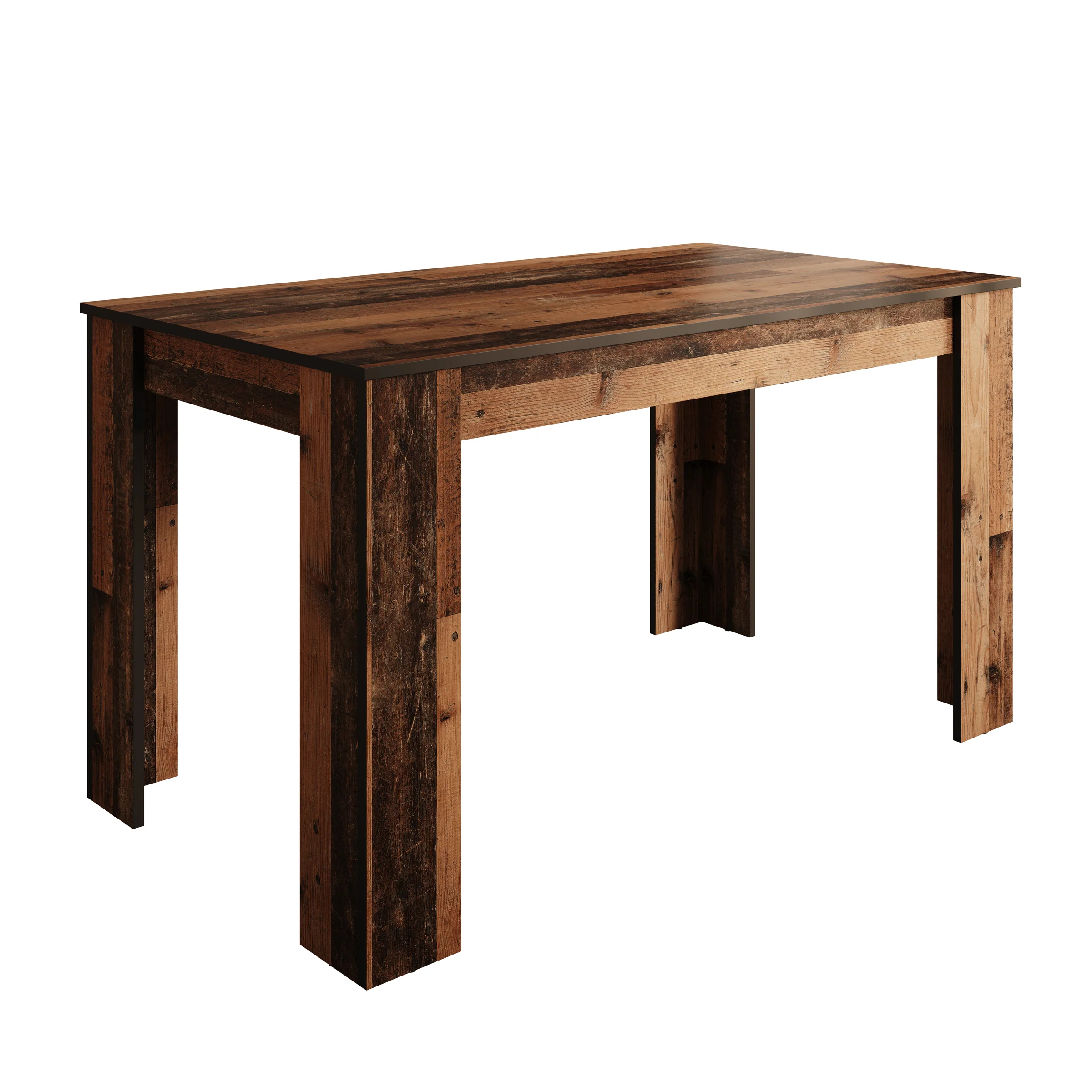 Theodore - Eetkamertafel - Old wood - 138x76x77 cm - Image 4