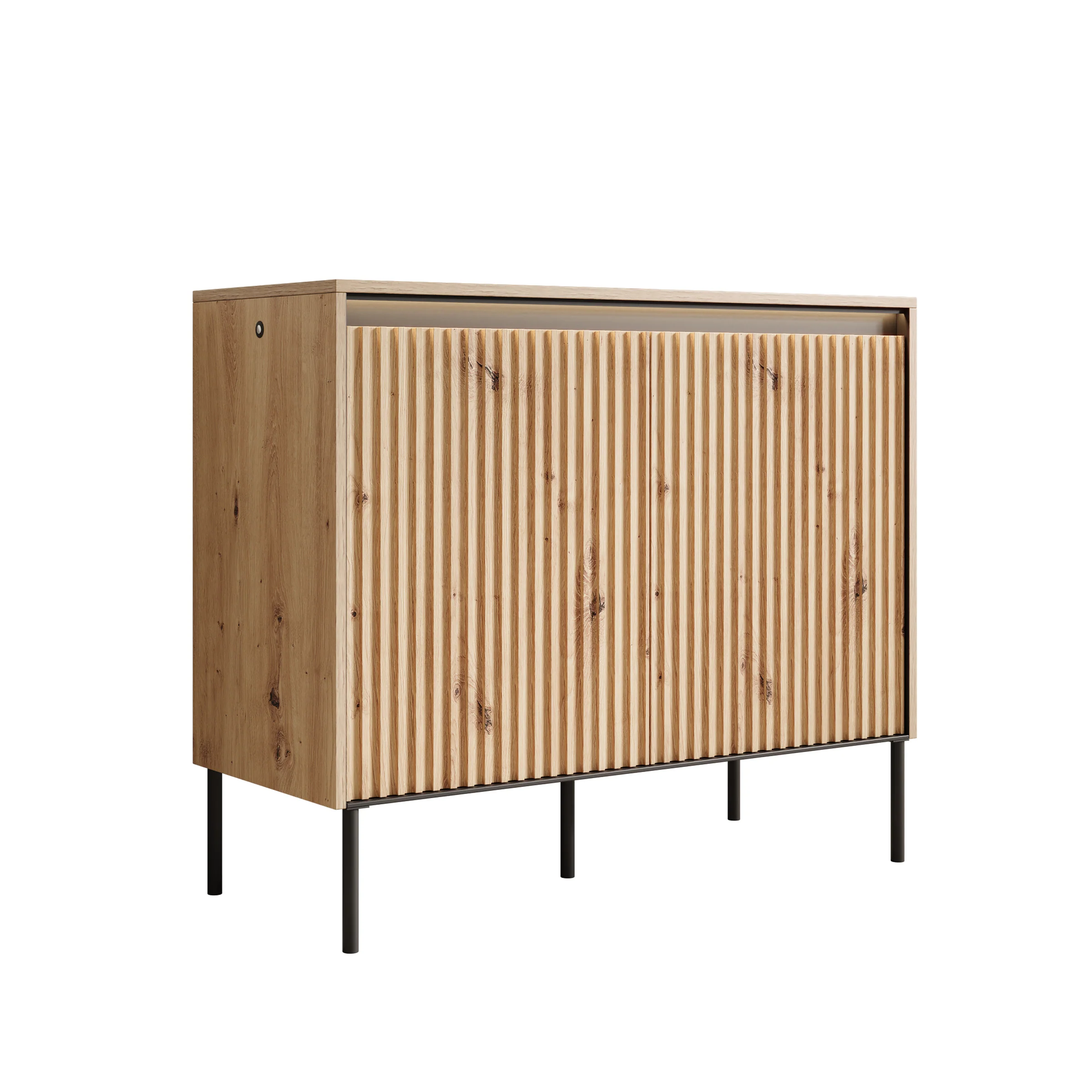 Timoteo - Dressoir - Eiken - 98x40x83 cm - Image 6