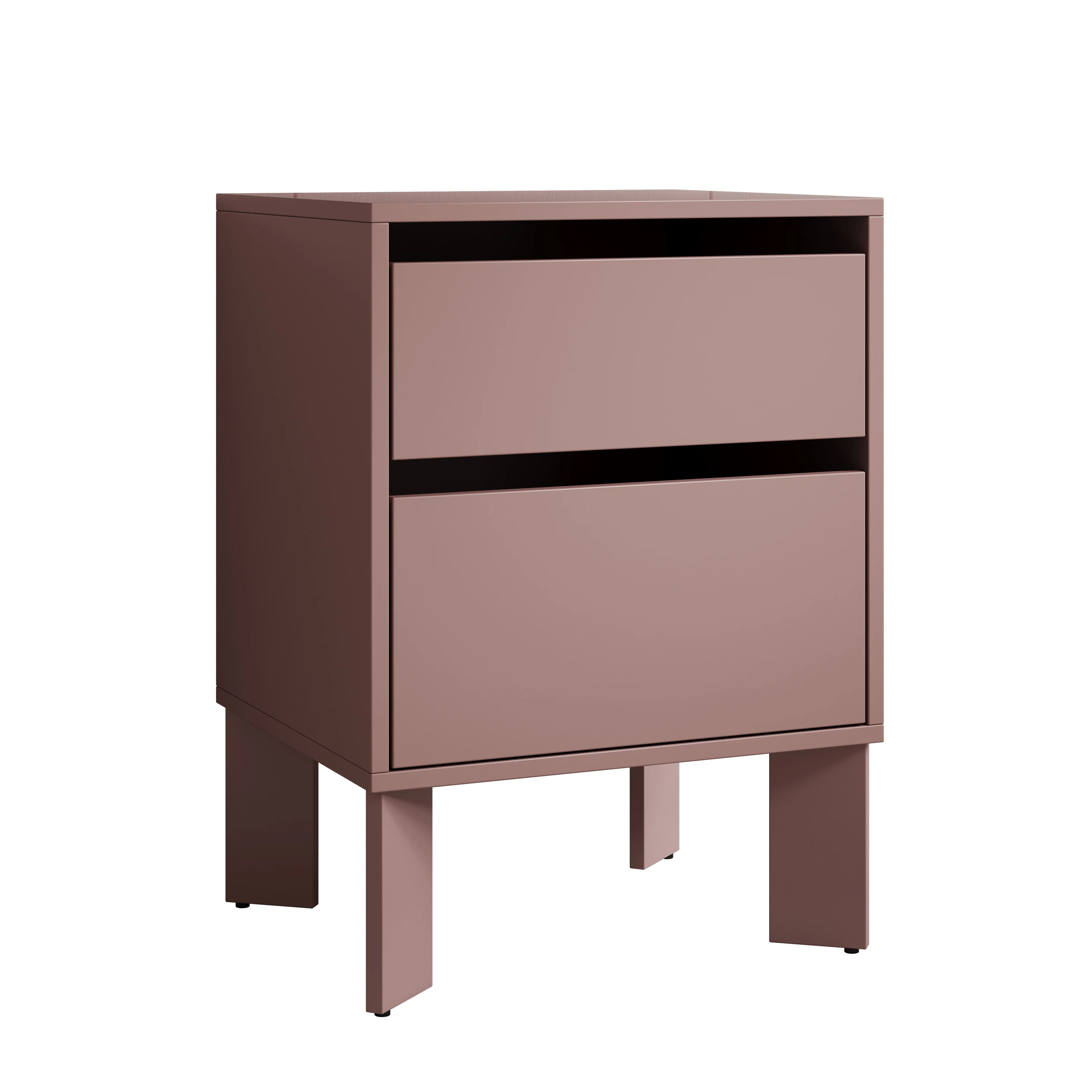 Tivaro - Nachtkastje - Terracotta - 48x41x67 cm - Image 6