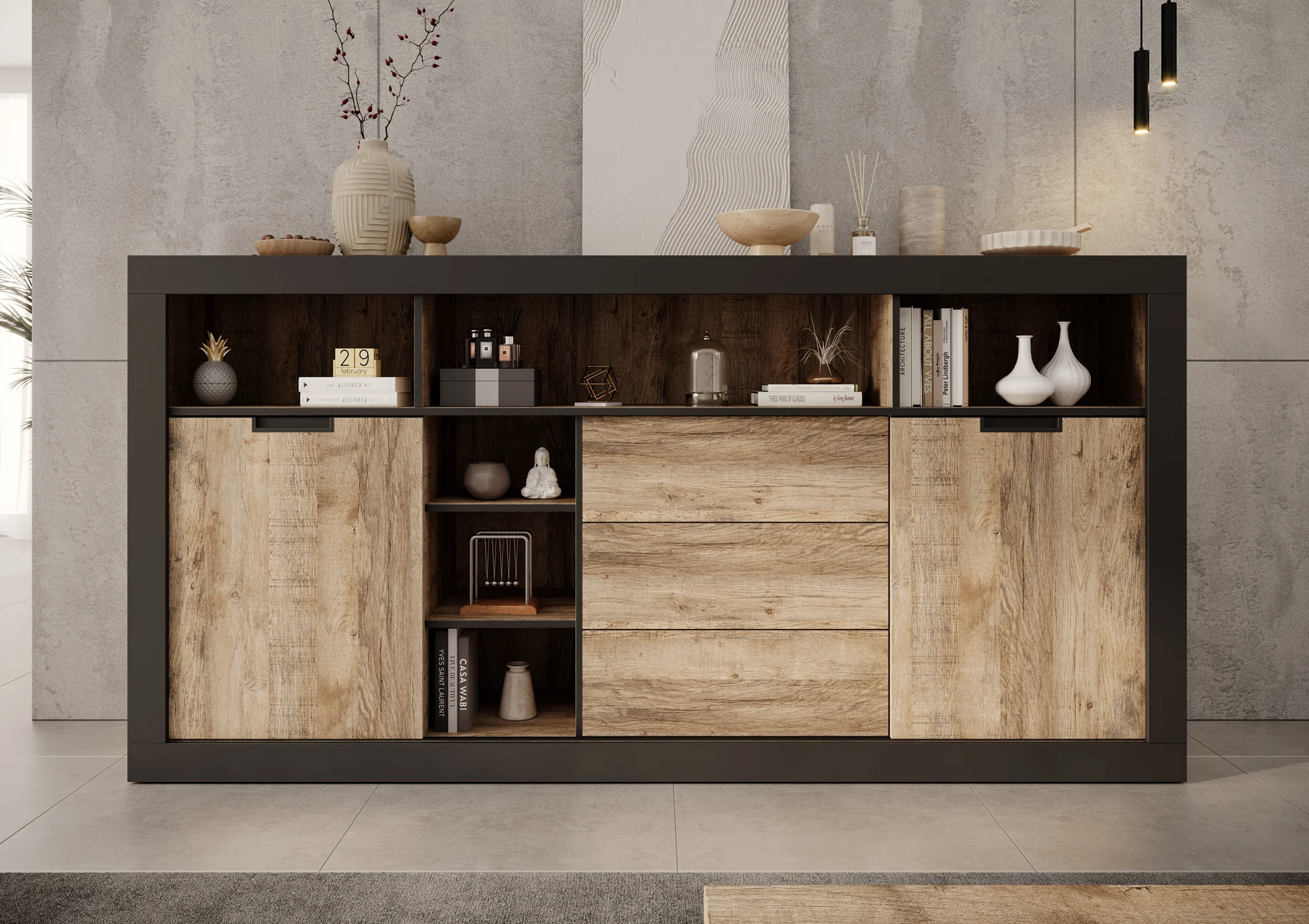Trinidad 2 - Dressoir - Eiken - 220x45x110 cm - Image 2