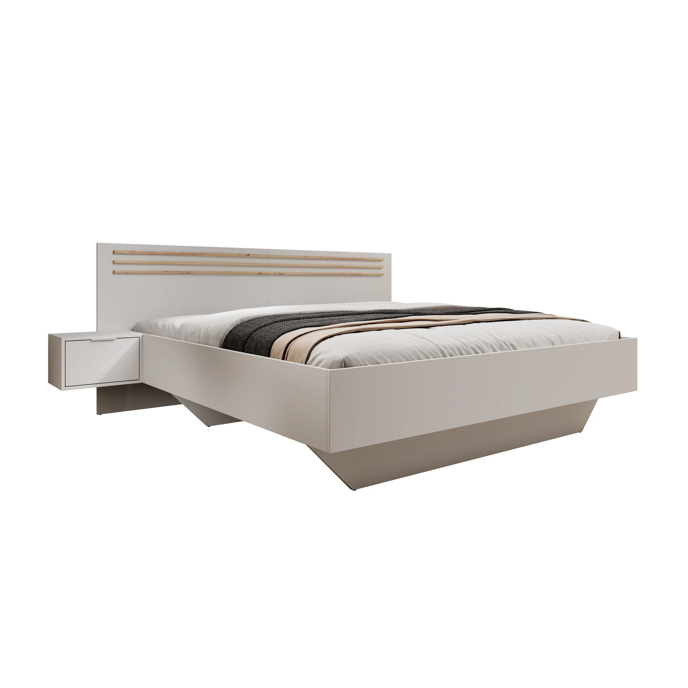 Franklin - Tweepersoonsbed - Wit - 180x200 cm - Image 5